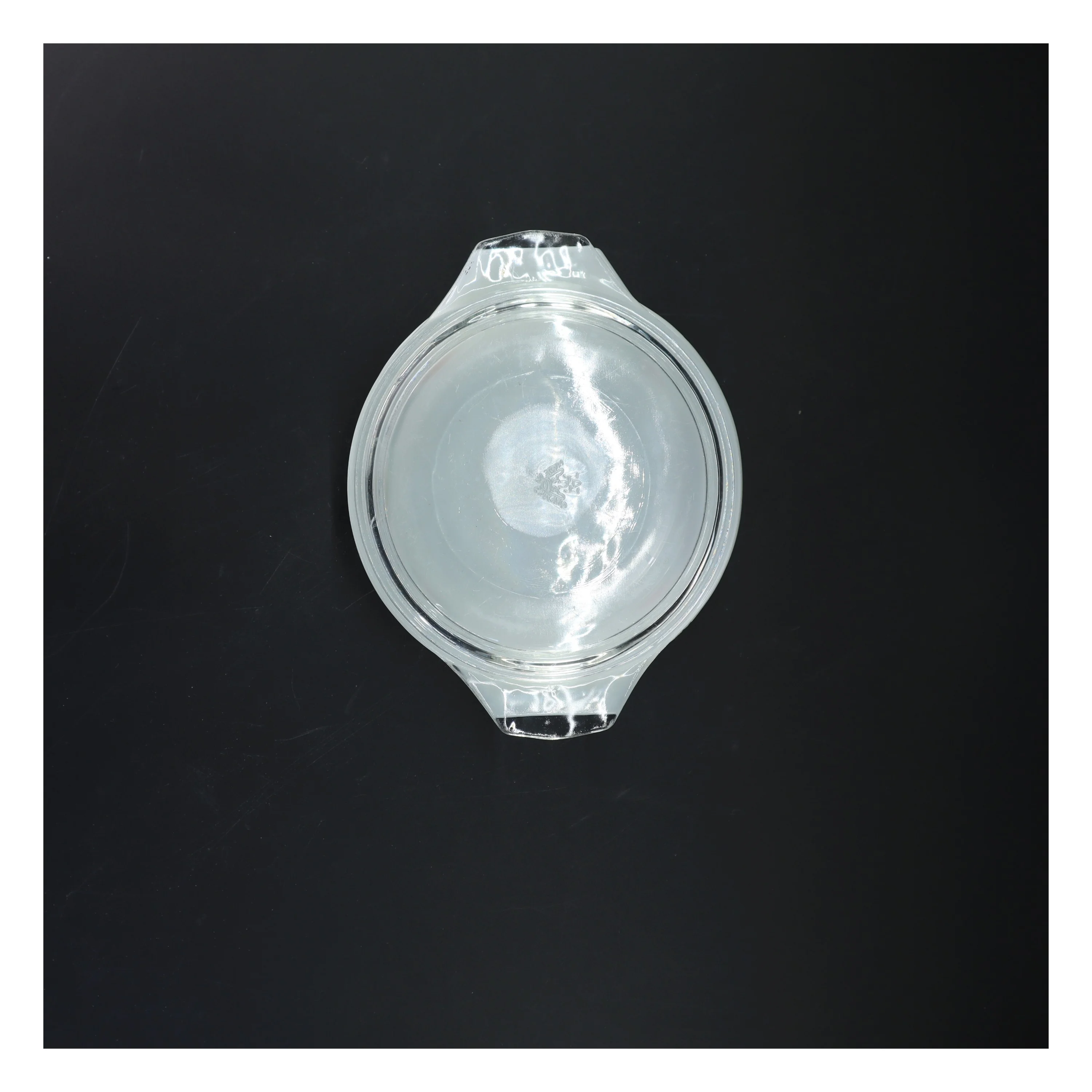 Rund skål med låg (str. Ø 16 cm)