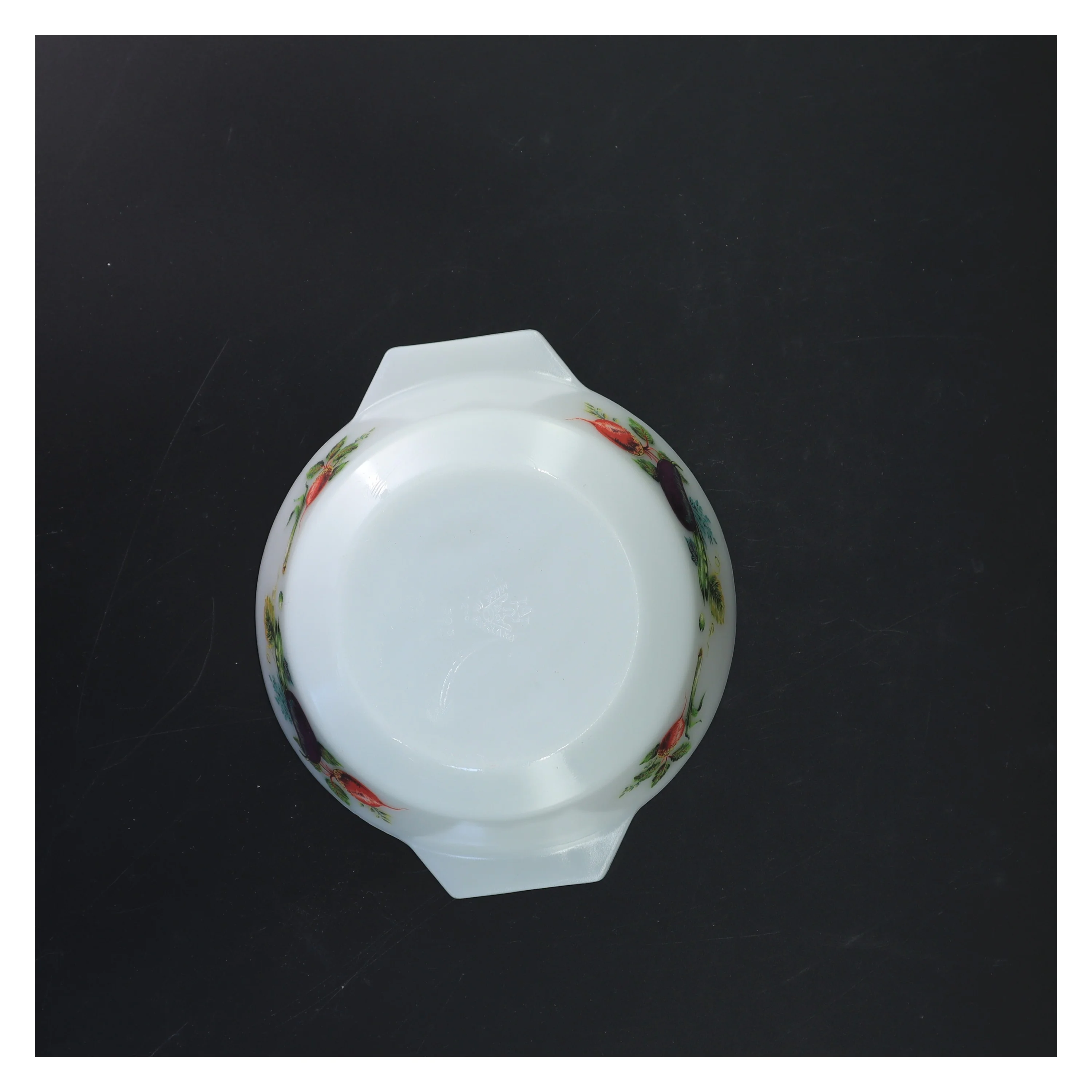 Rund skål med låg (str. Ø 16 cm)