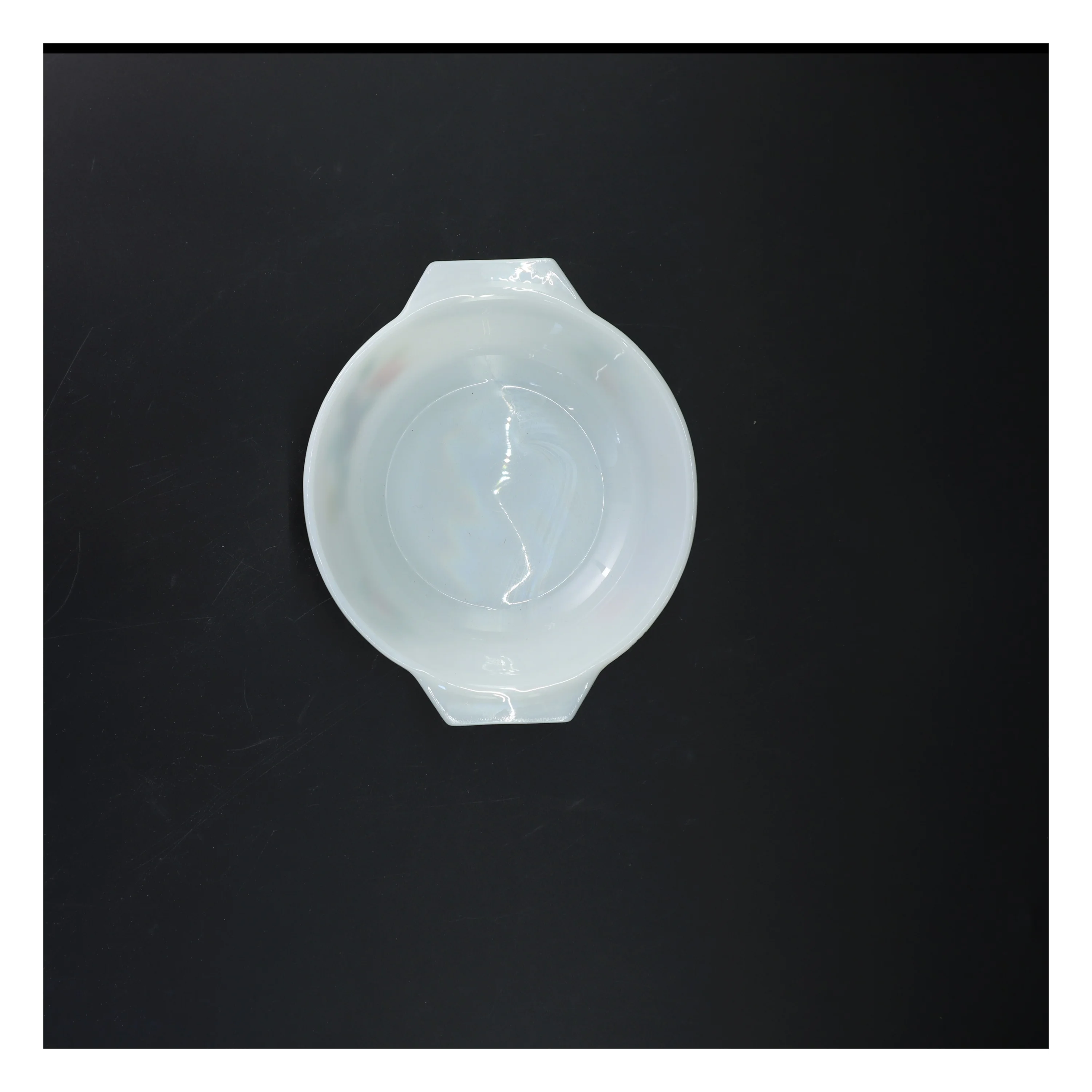 Rund skål med låg (str. Ø 16 cm)