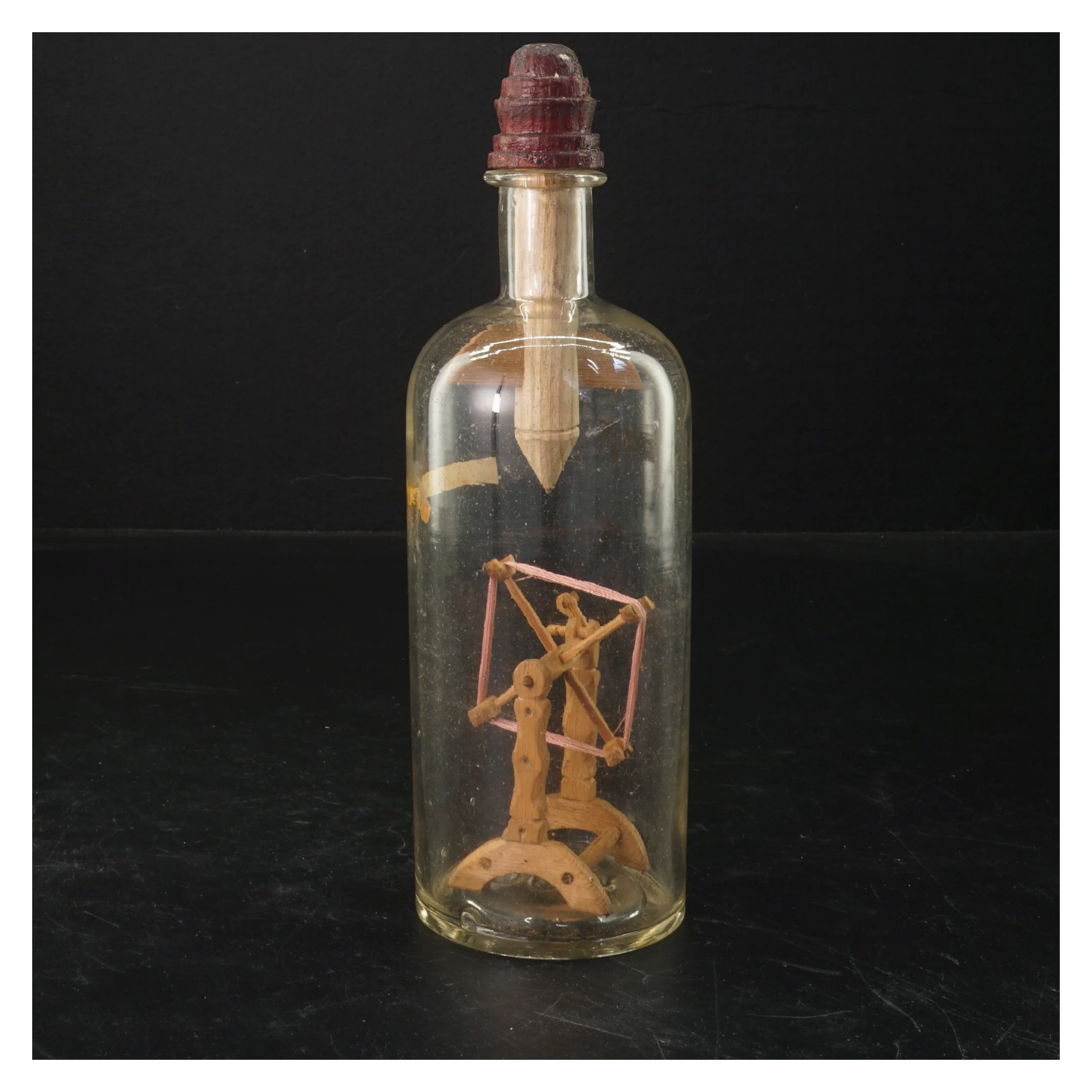 Skib i flaske (str. 21 cm)