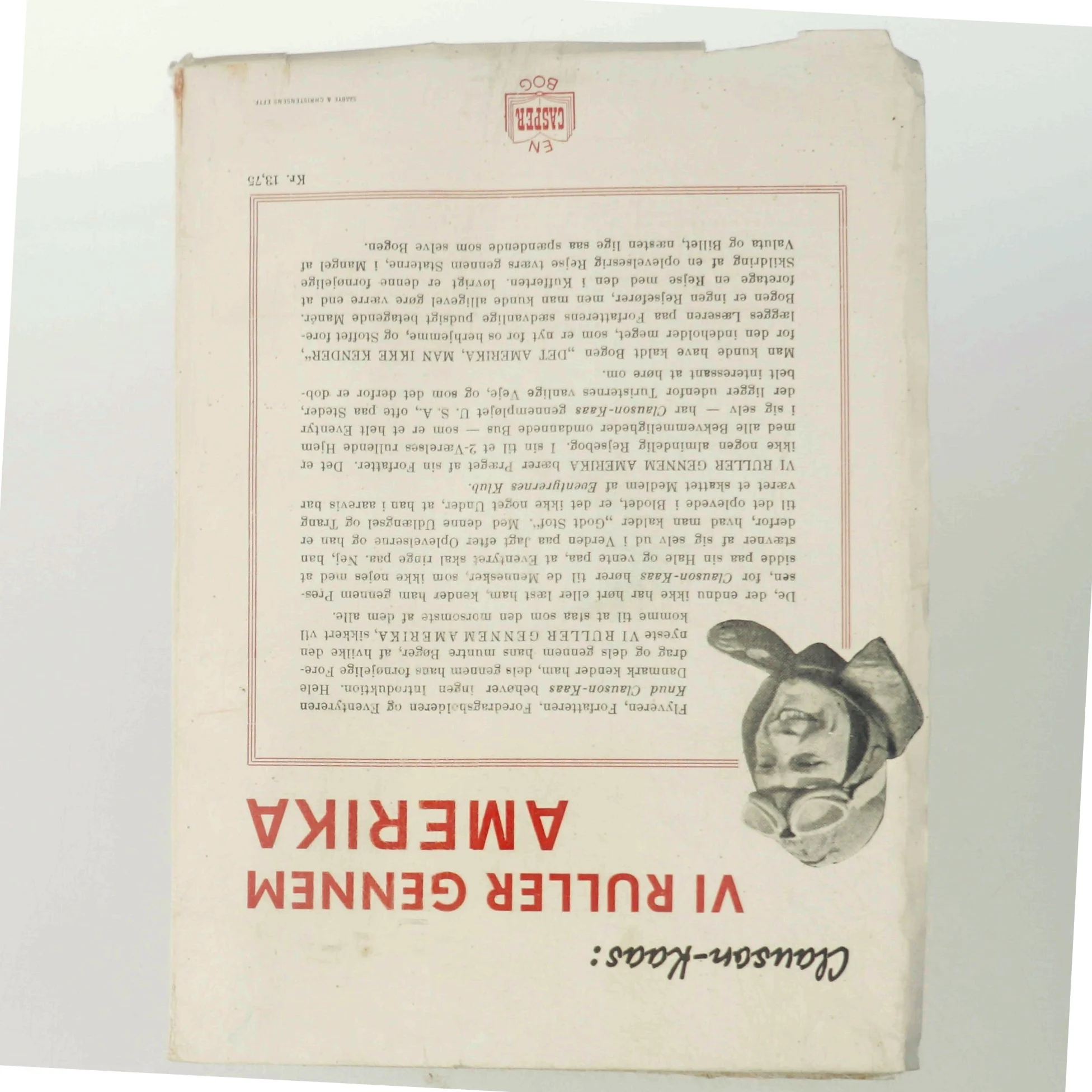 Rejsebog 'Vi Ruller Gennem Amerika' af Clauson-Kaas