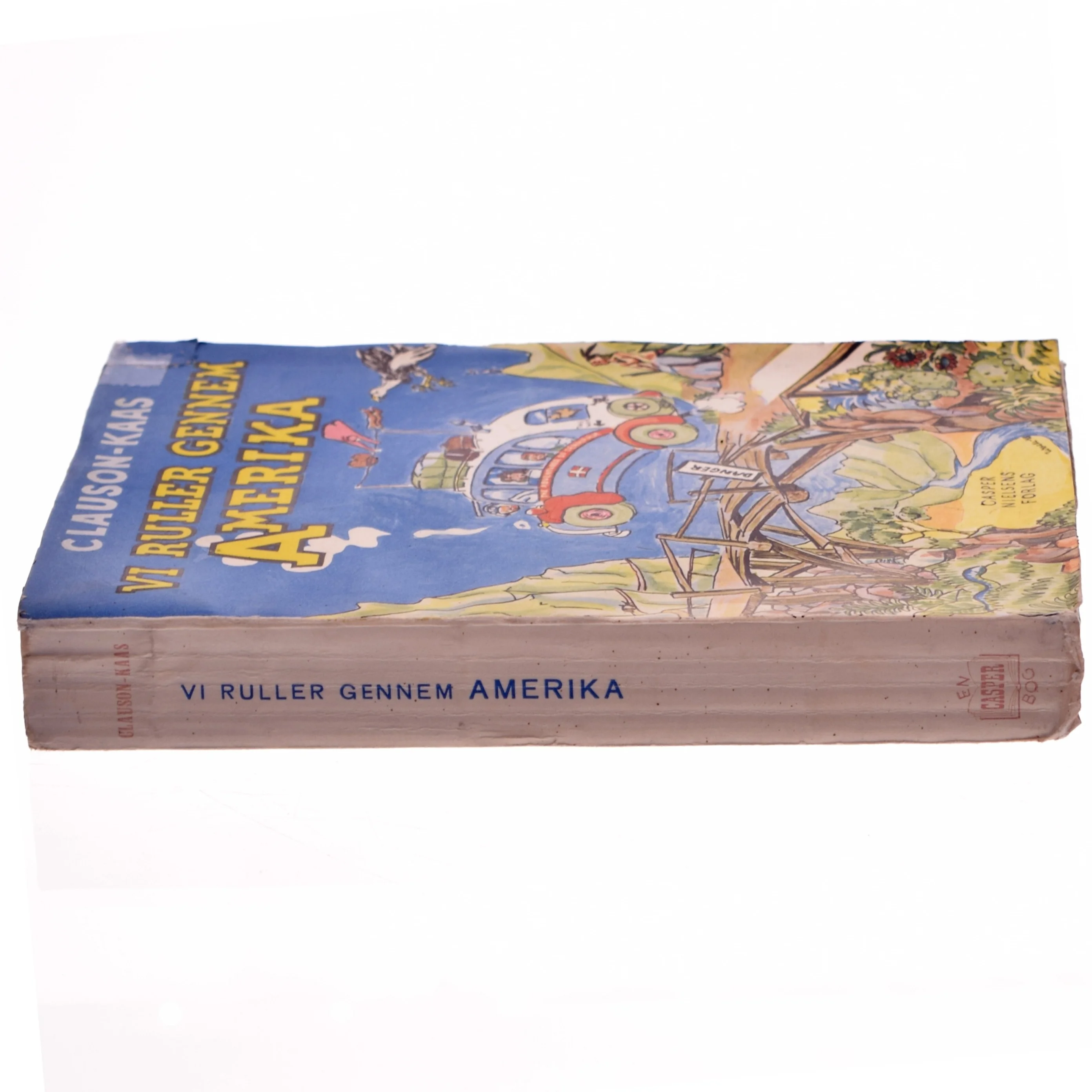 Rejsebog 'Vi Ruller Gennem Amerika' af Clauson-Kaas