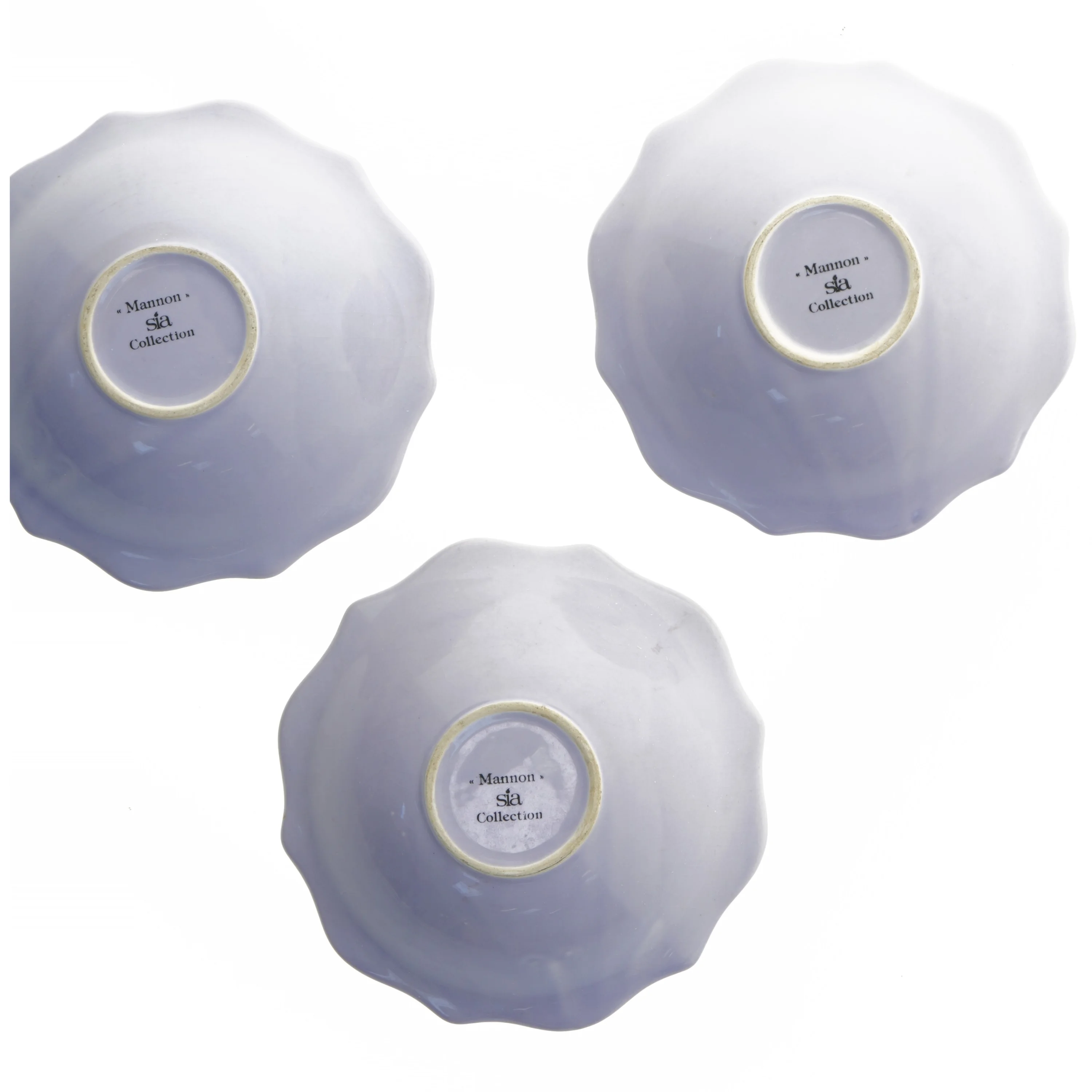 Tallerkener fra Mannon Sea Collection fra Mannon (str. Ø 19,5 cm)