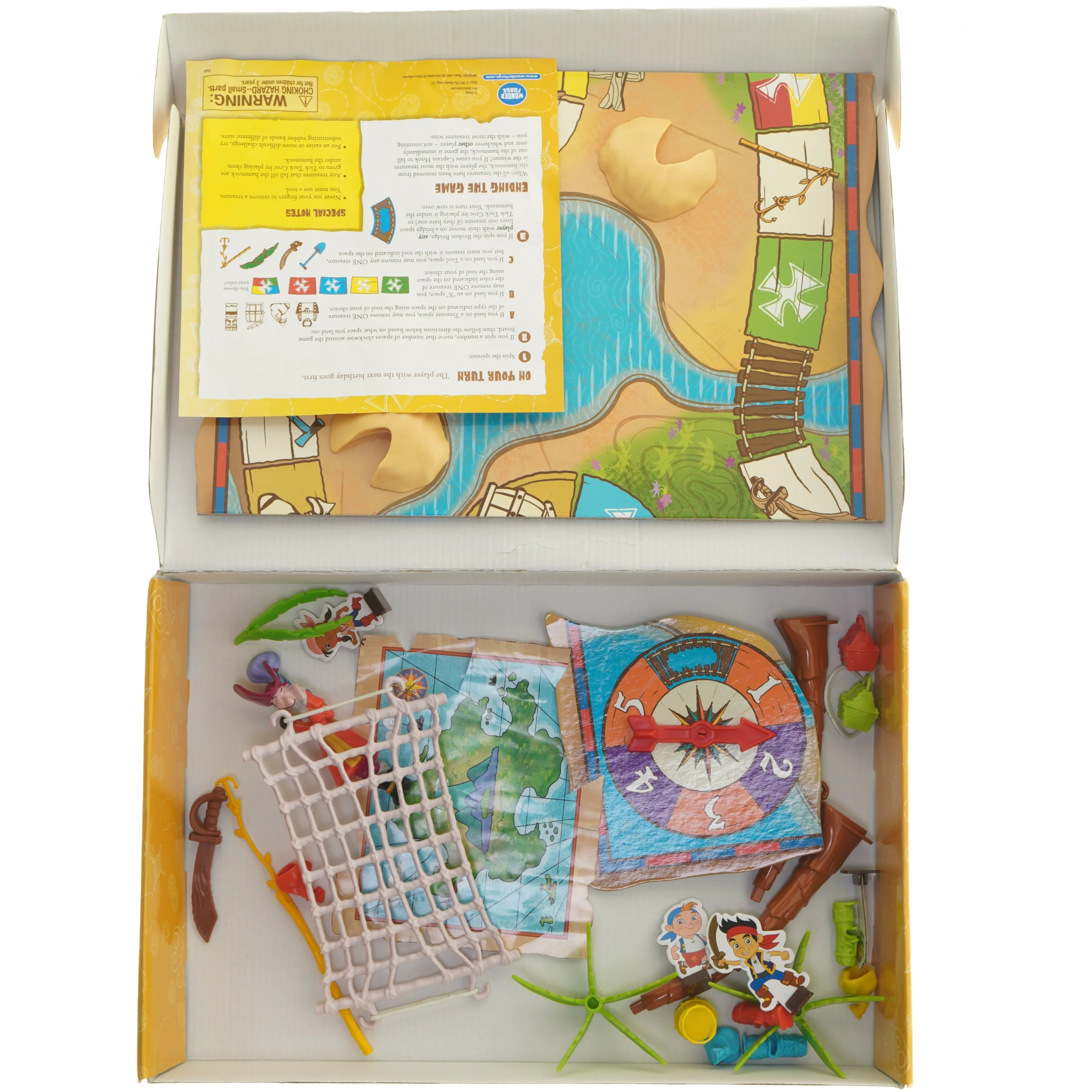 Who Shook Hook brætspil fra Disney (str. 40x27 cm)