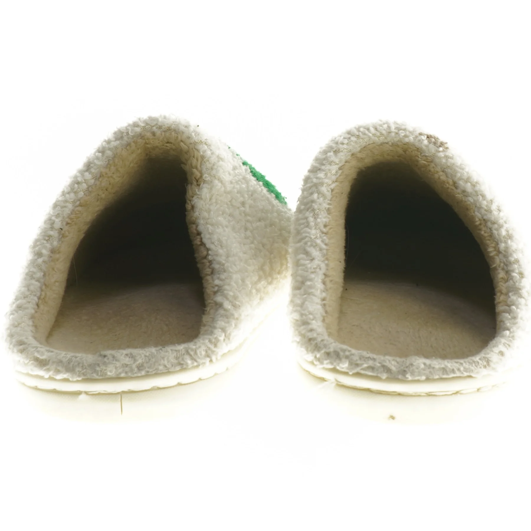 Hjemmesko med grøn smiley (str. 41-42 )