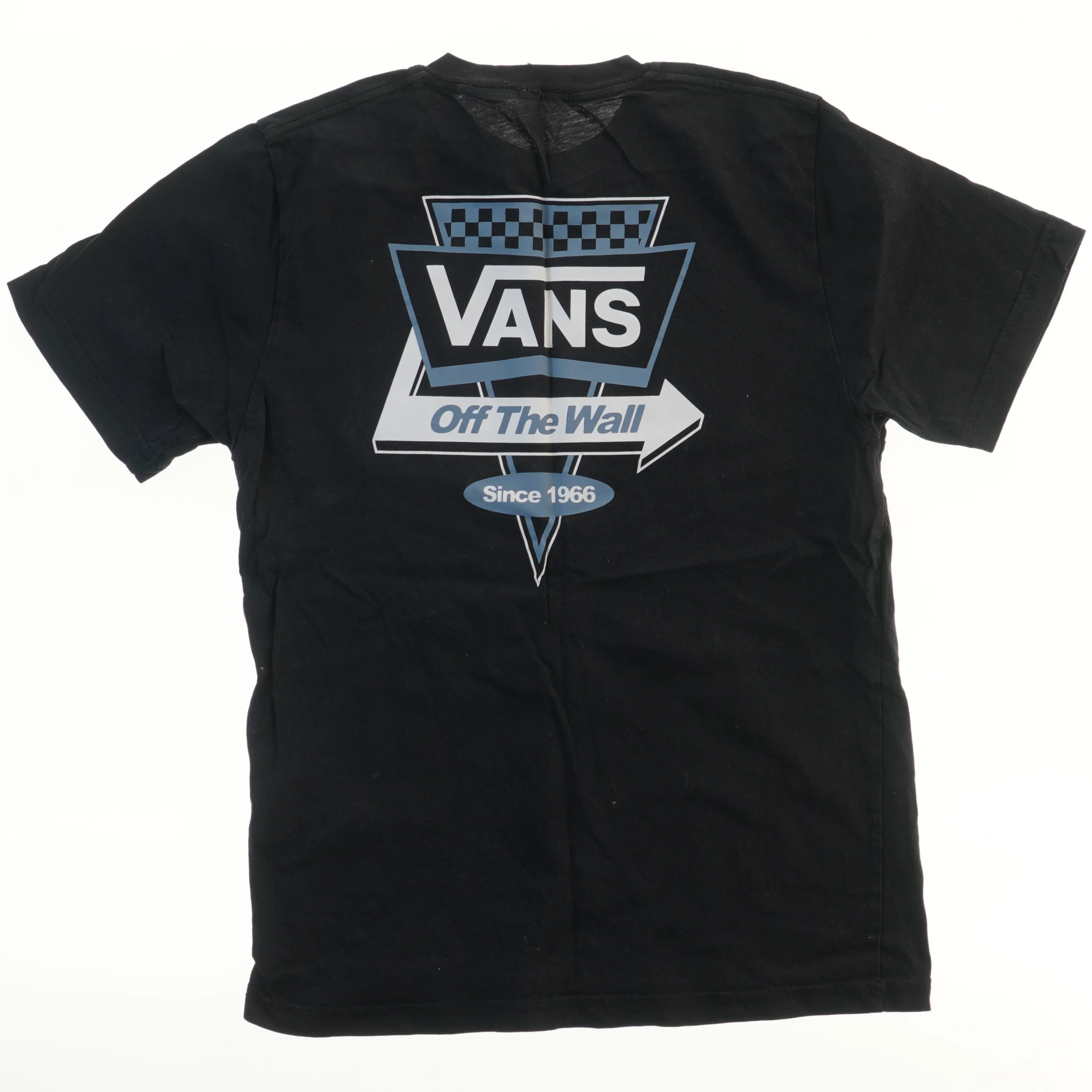Sort T-shirt med logo fra Vans (str. 164)