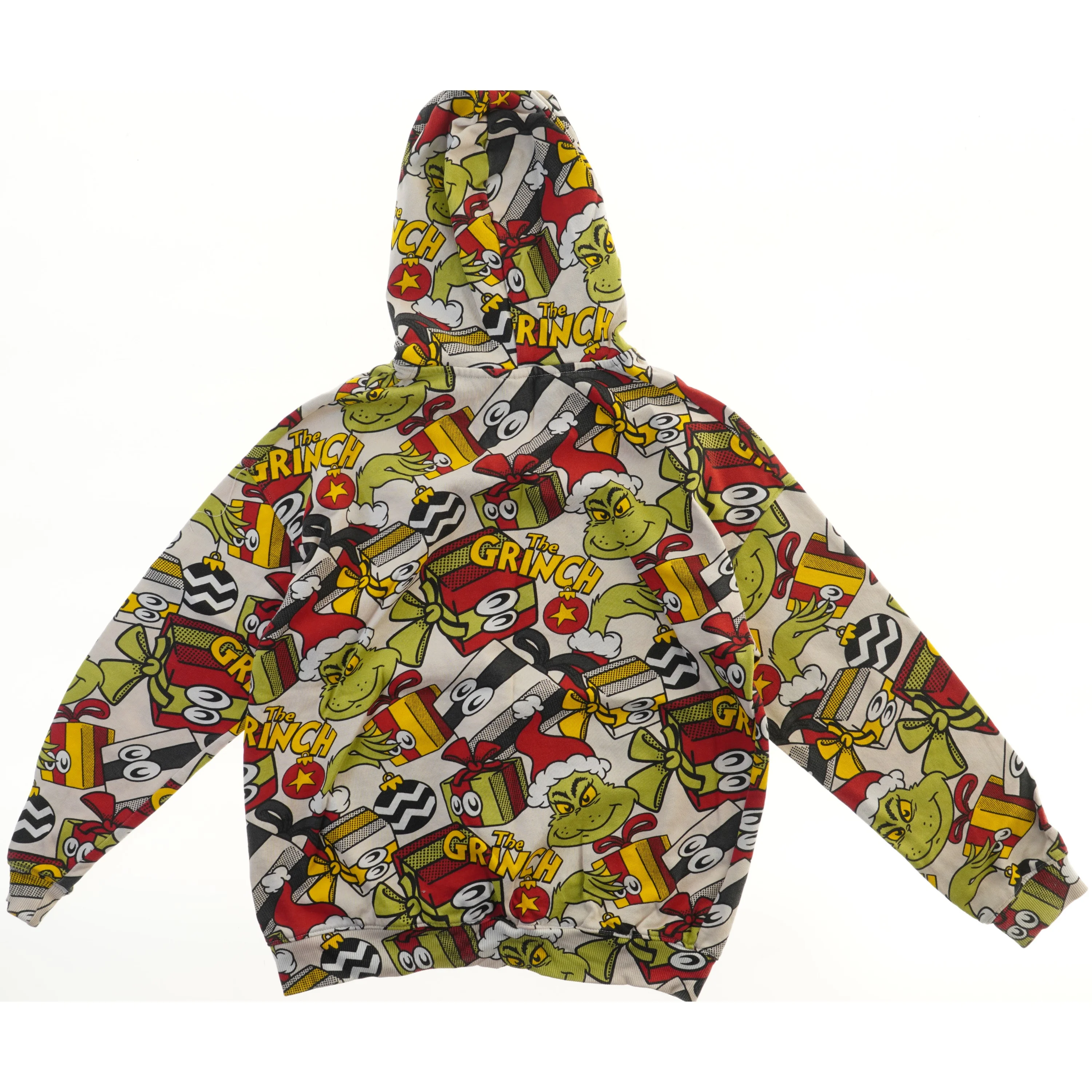 Hættetrøje med Grinch motiv fra H&M (str. 164)