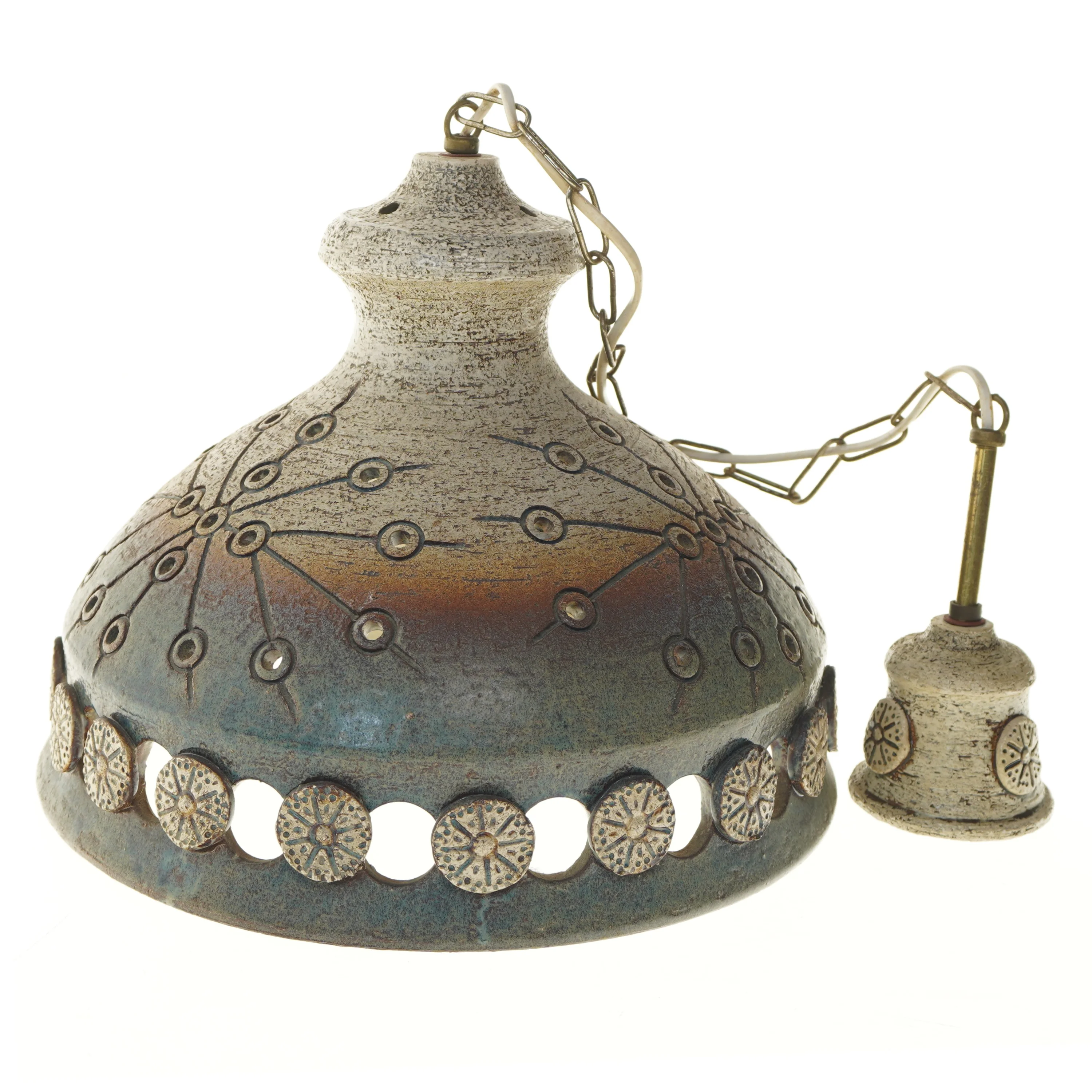 Keramisk loftlampe (str. &Oslash; 36,5 cm)