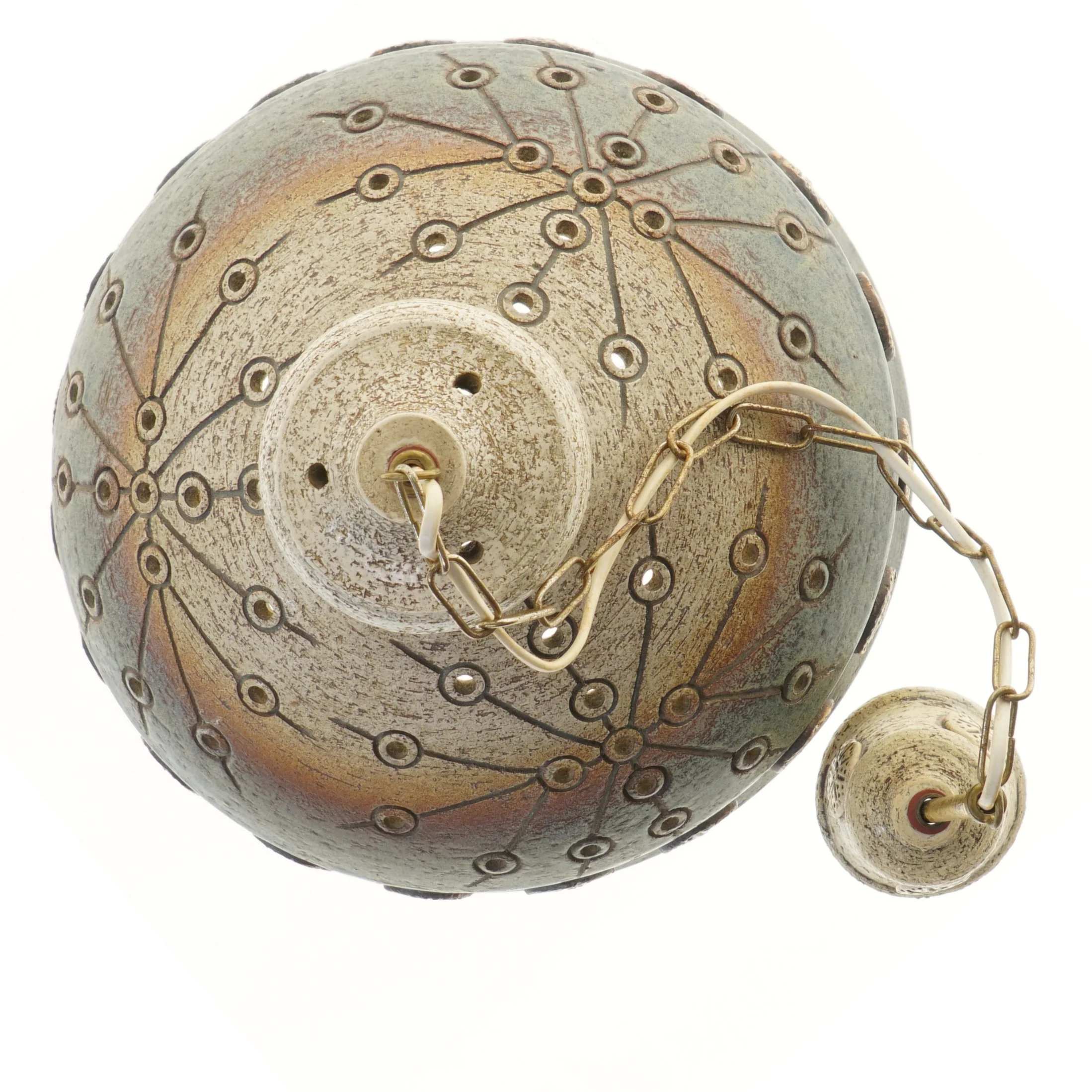 Keramisk loftlampe (str. Ø 36,5 cm)