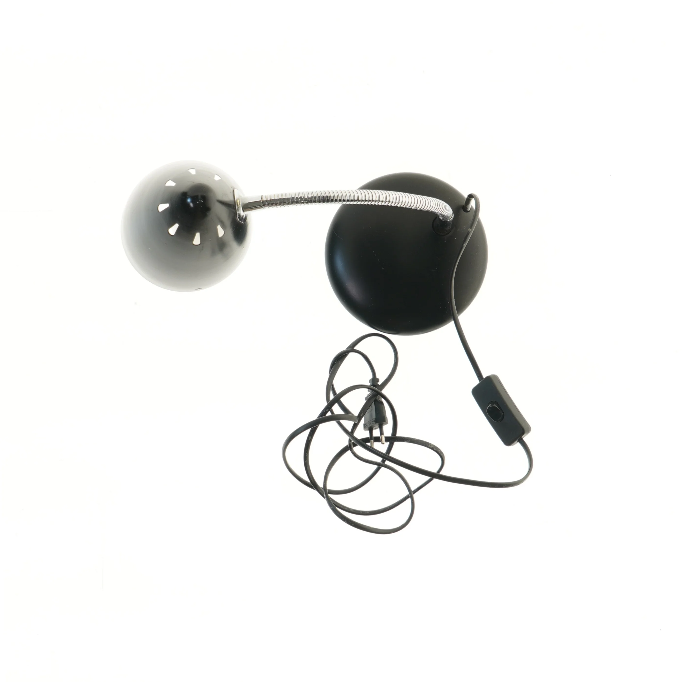 Sort bordlampe (str. 42 cm)