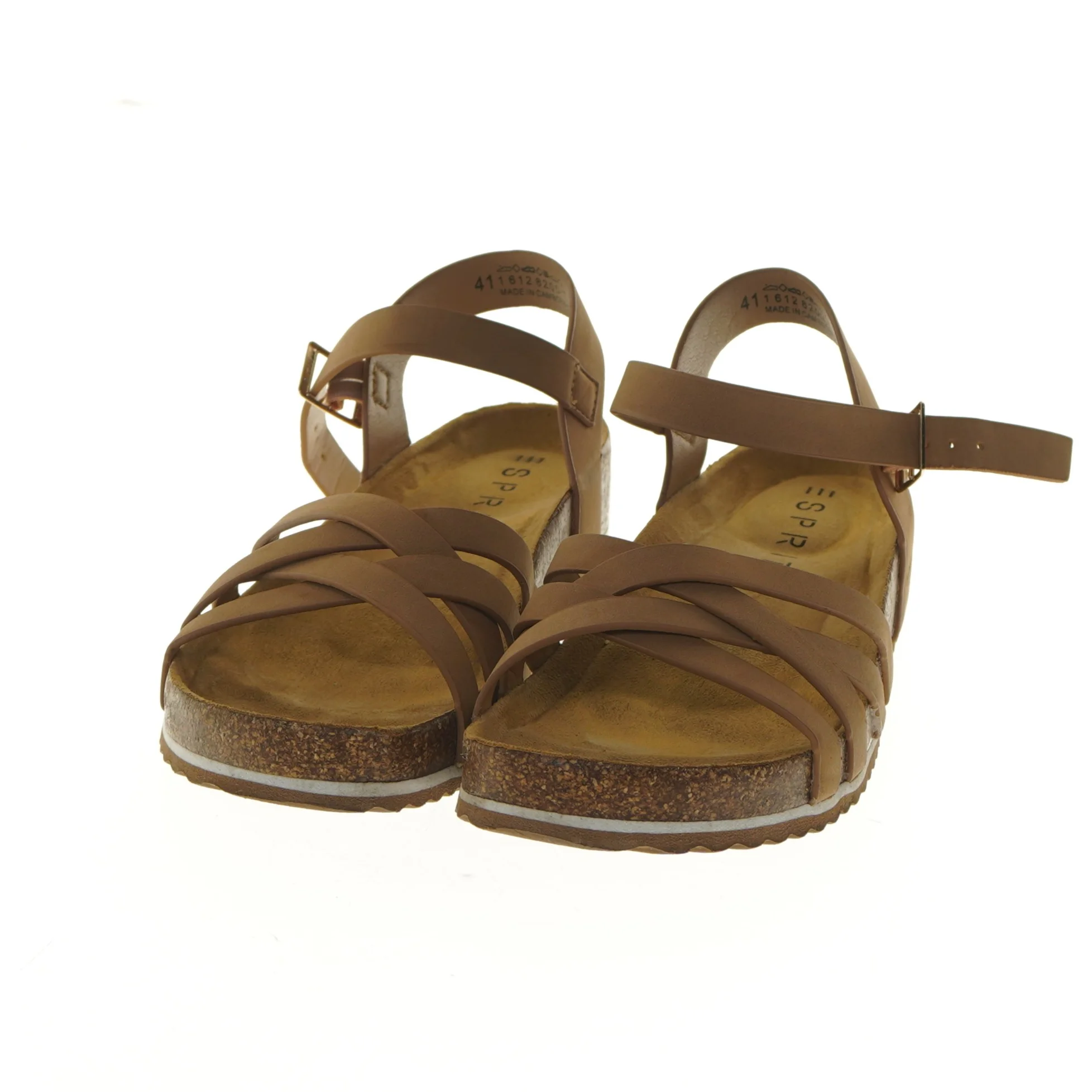 Damesandaler med remme fra Esprit (str. 38 )