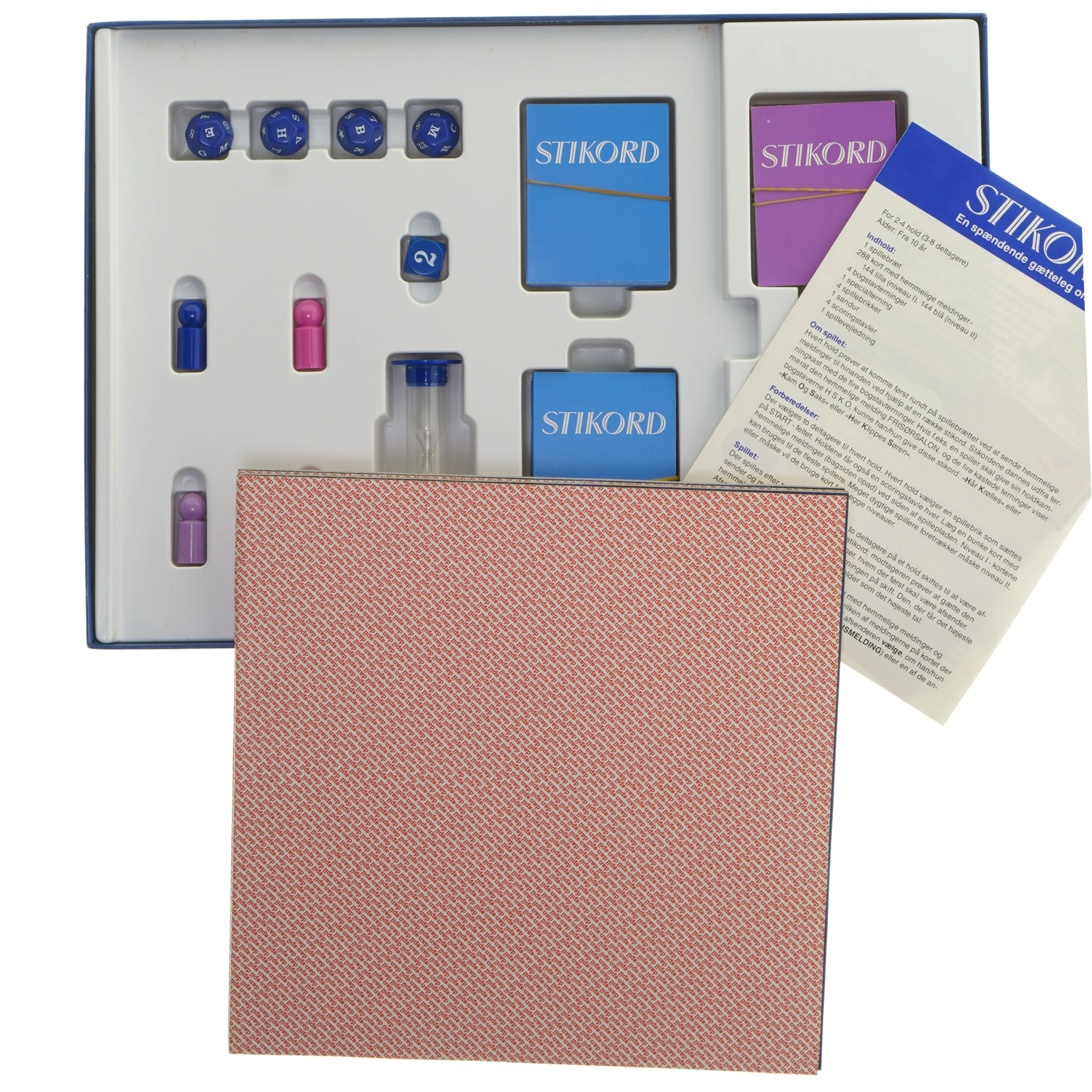 Stikord brætspil fra Danspil (str. 39x27 cm)