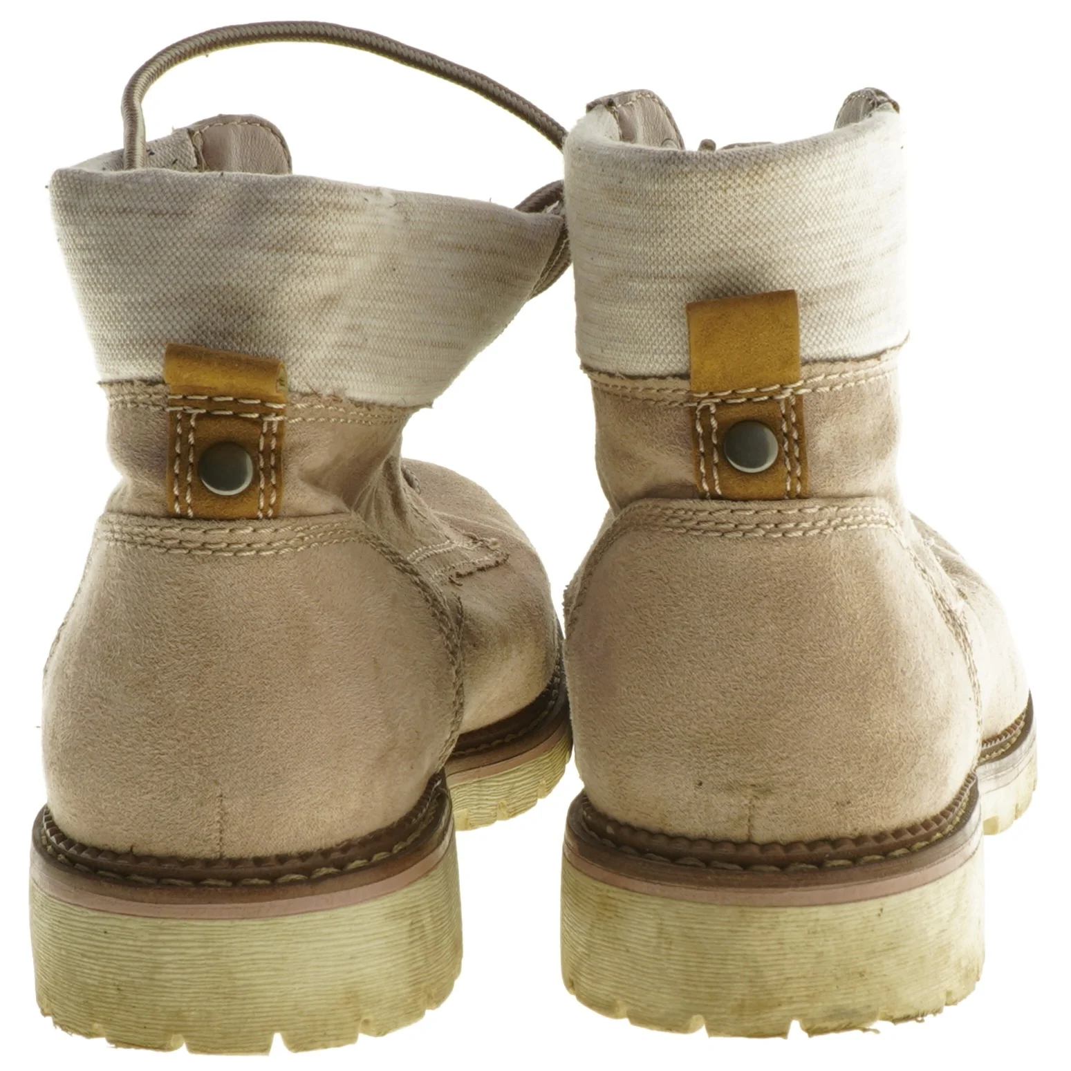 Brune læderstøvler, størrelse 39 fra Landrover (str. 39 )