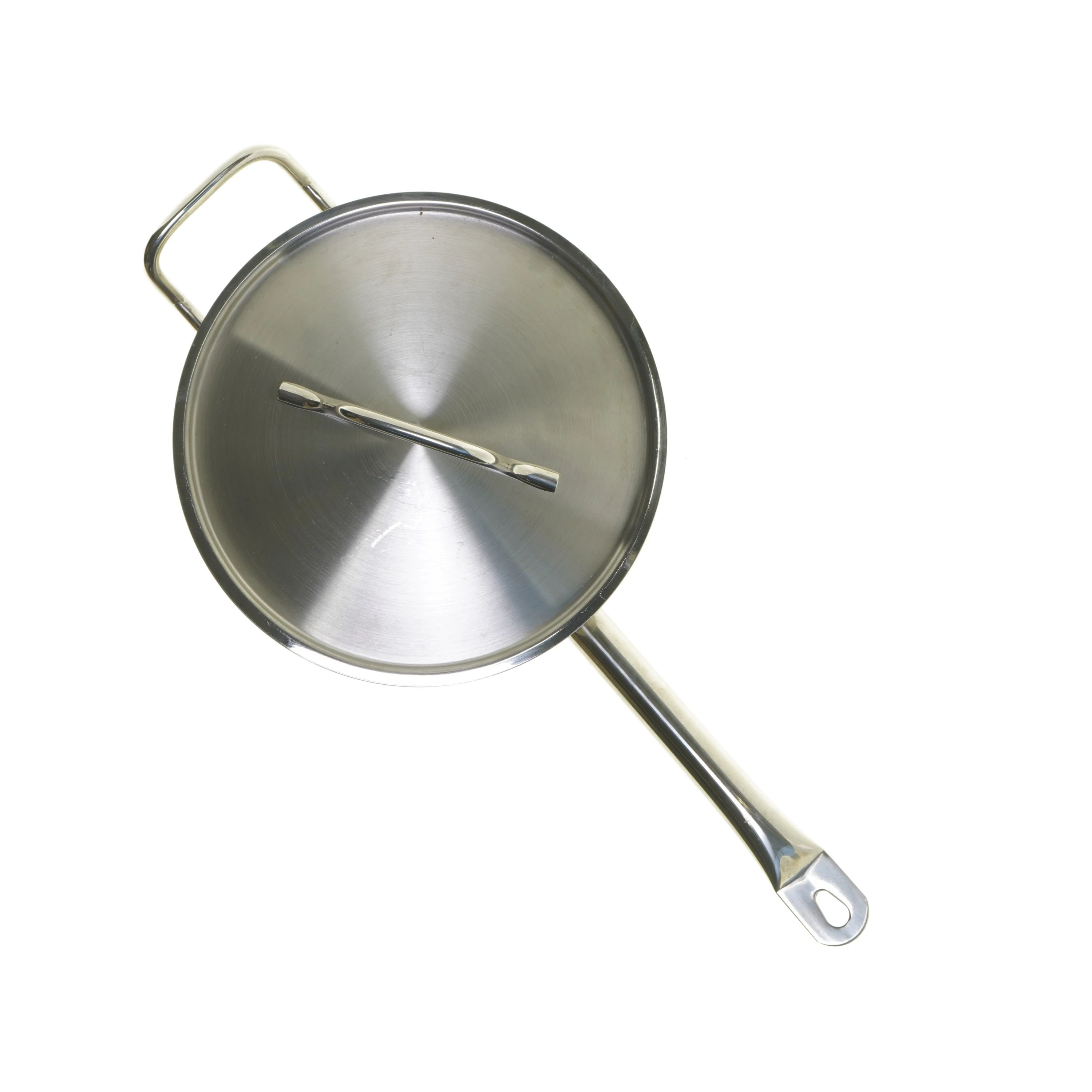 Rustfri stålsaucegryde med låg fra Proff Line (str. Ø 25x12 cm)