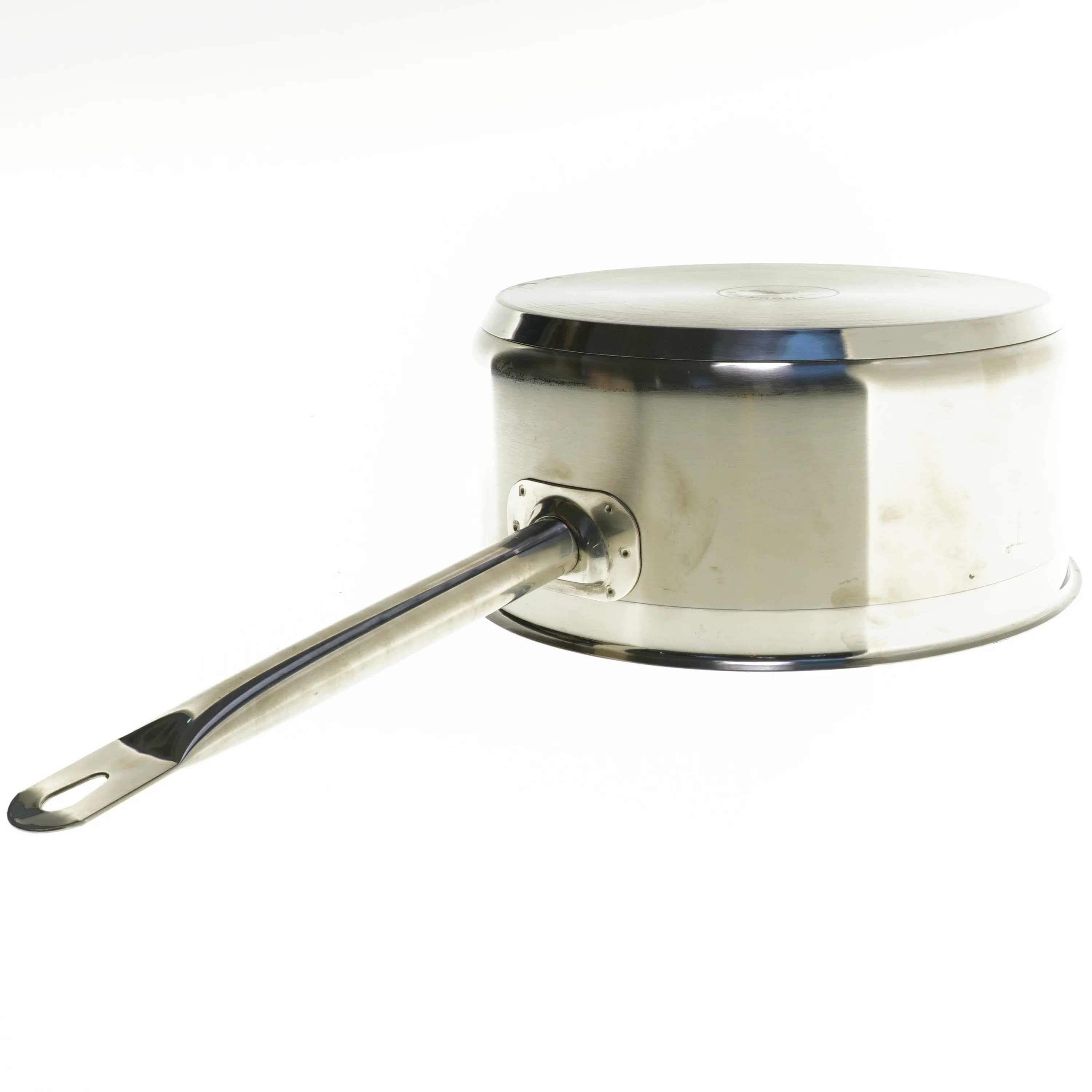 Rustfri stålsaucegryde med låg fra Proff Line (str. Ø 25x12 cm)