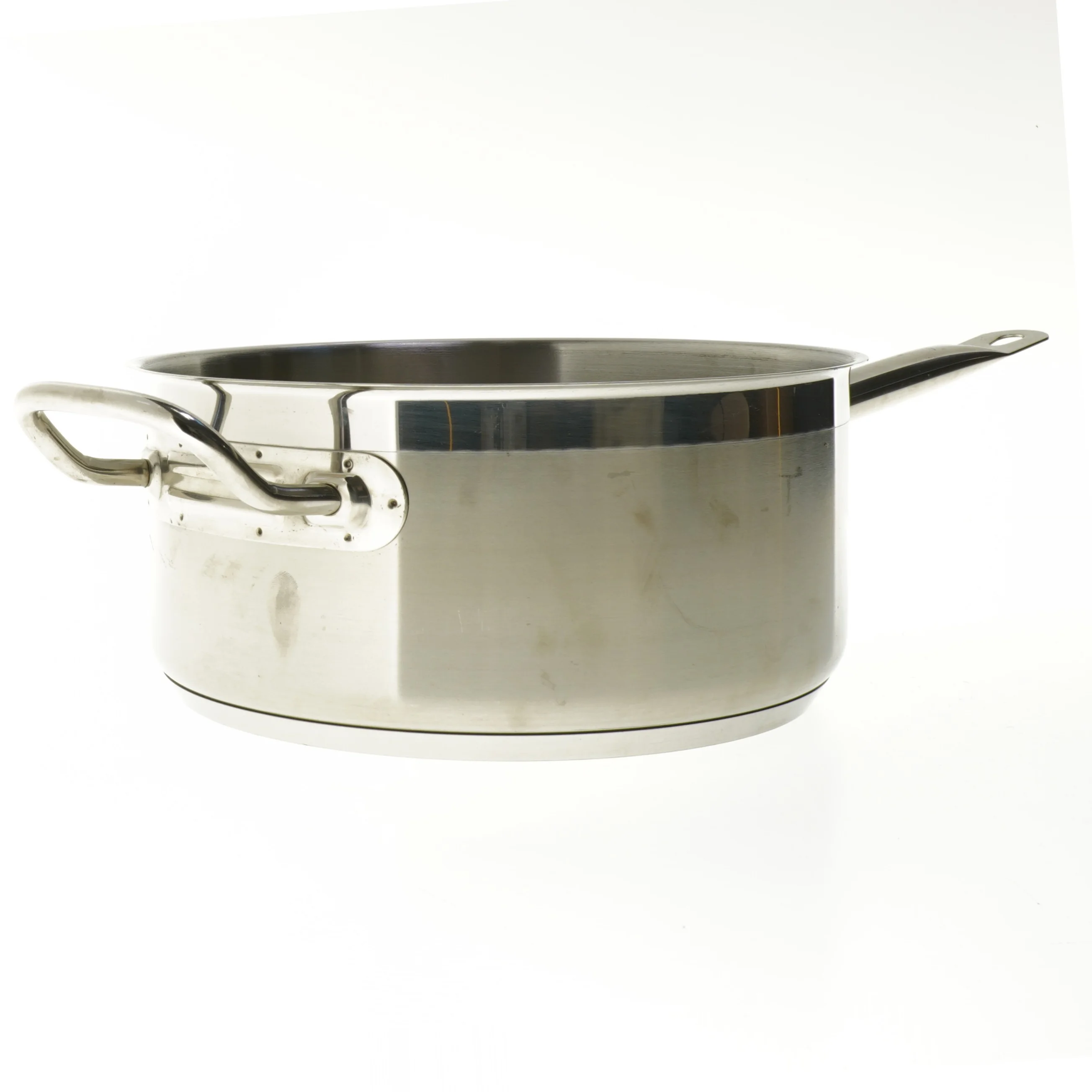 Rustfri stålsaucegryde med låg fra Proff Line (str. Ø 25x12 cm)