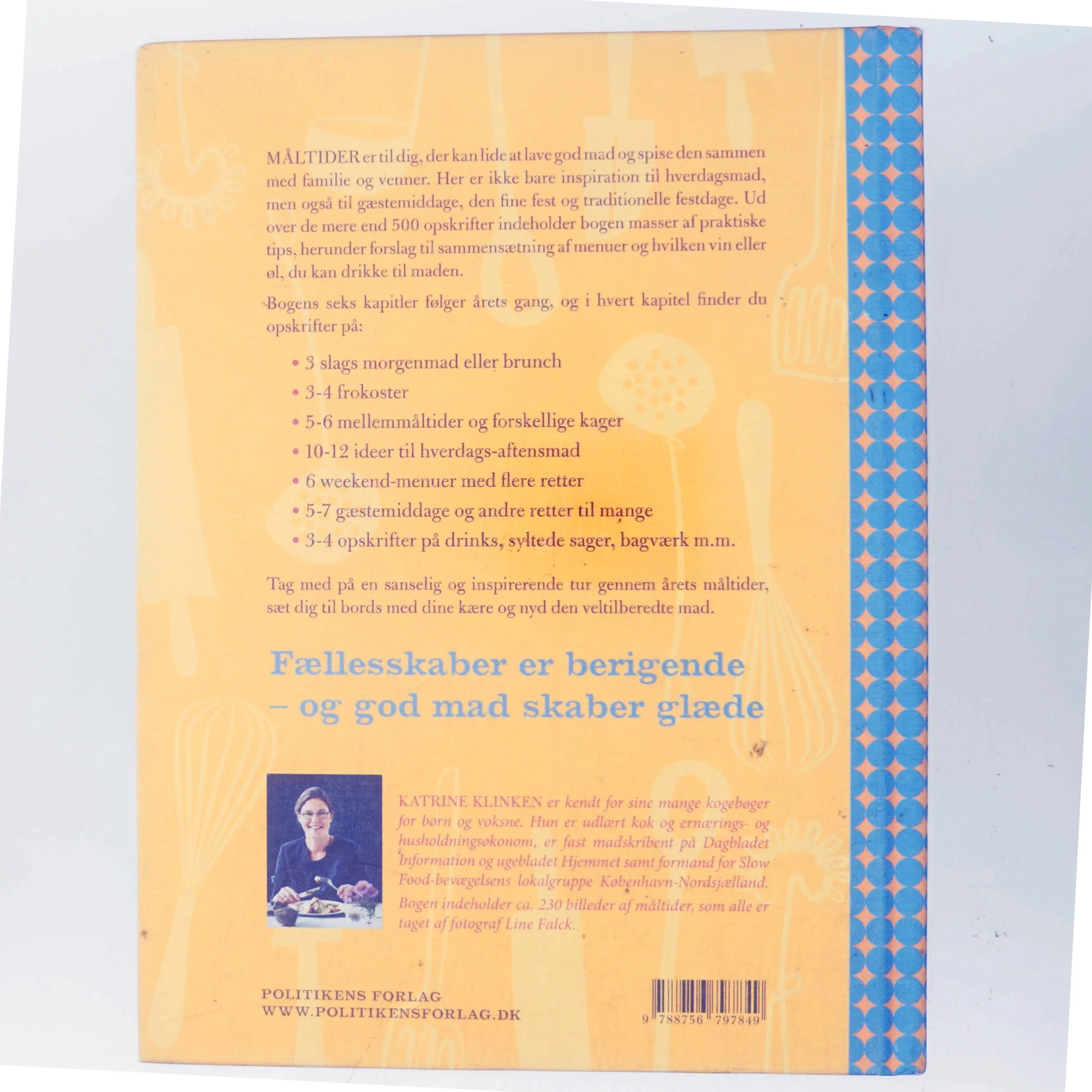 Måltider af Katrine Klinken (Bog)