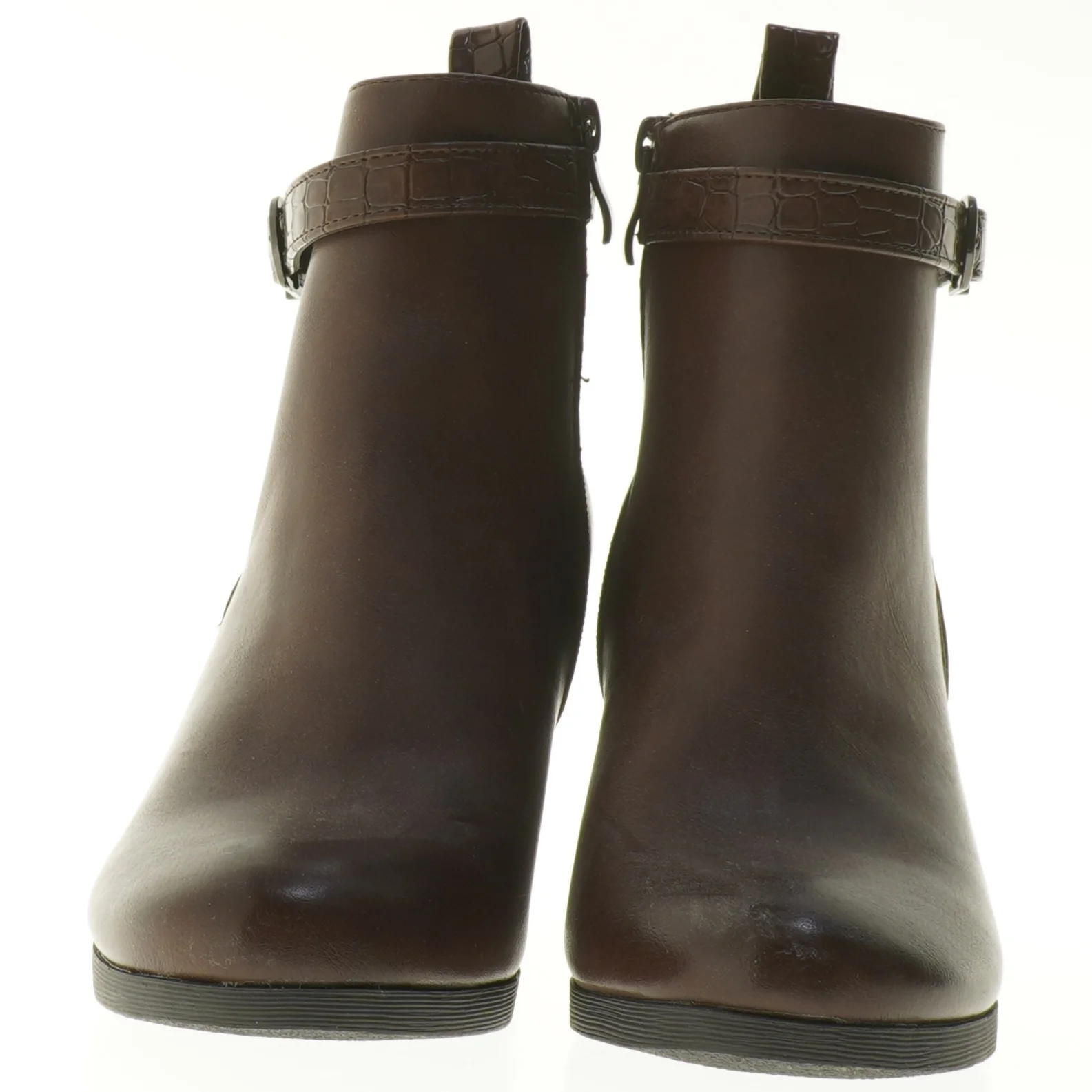 Brune støvletter med remmen fra Graceland (str. 39 )