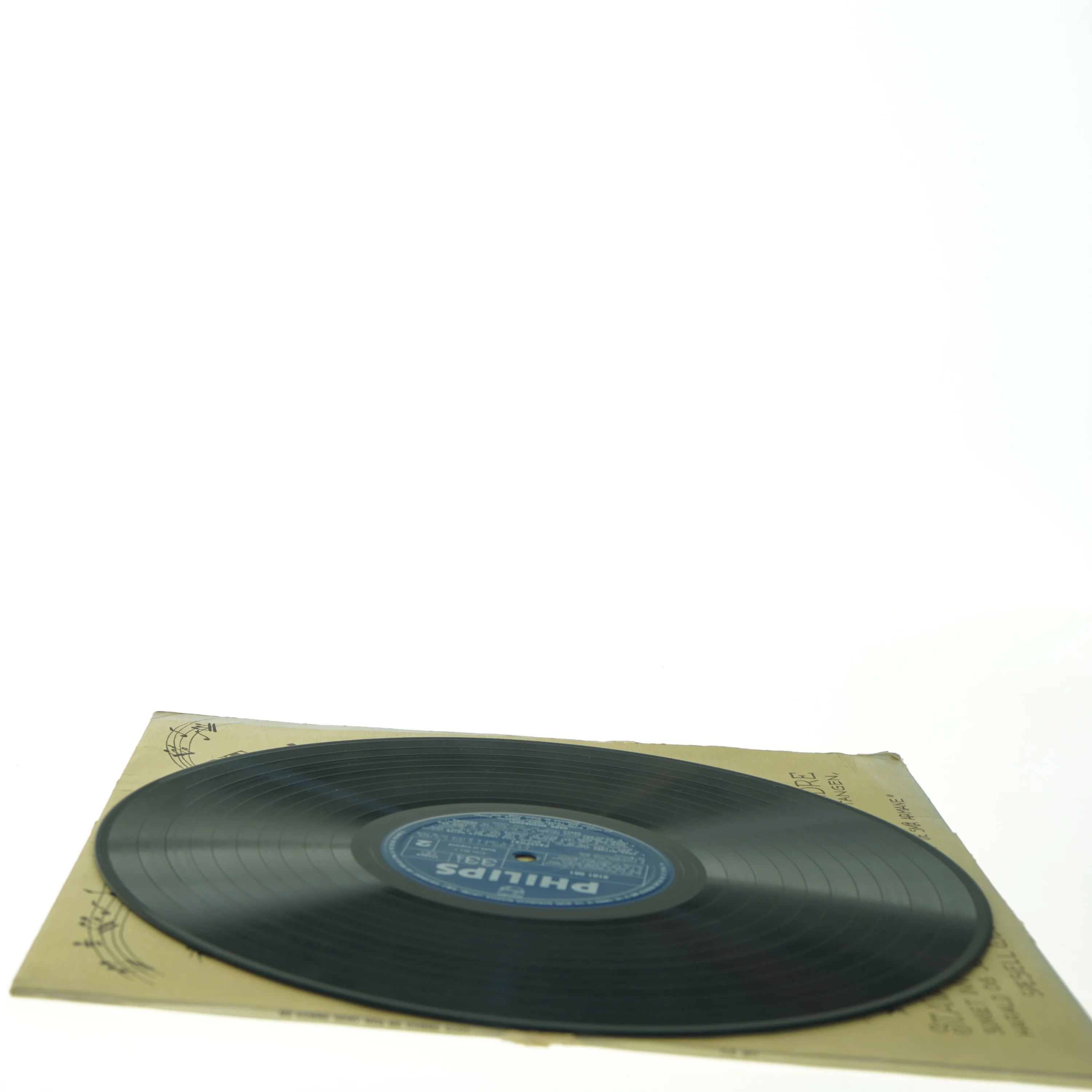 Gammel vinylplade 'Me Komme Seint Men Me Komme Godt!' fra Philips (str. 30 cm)