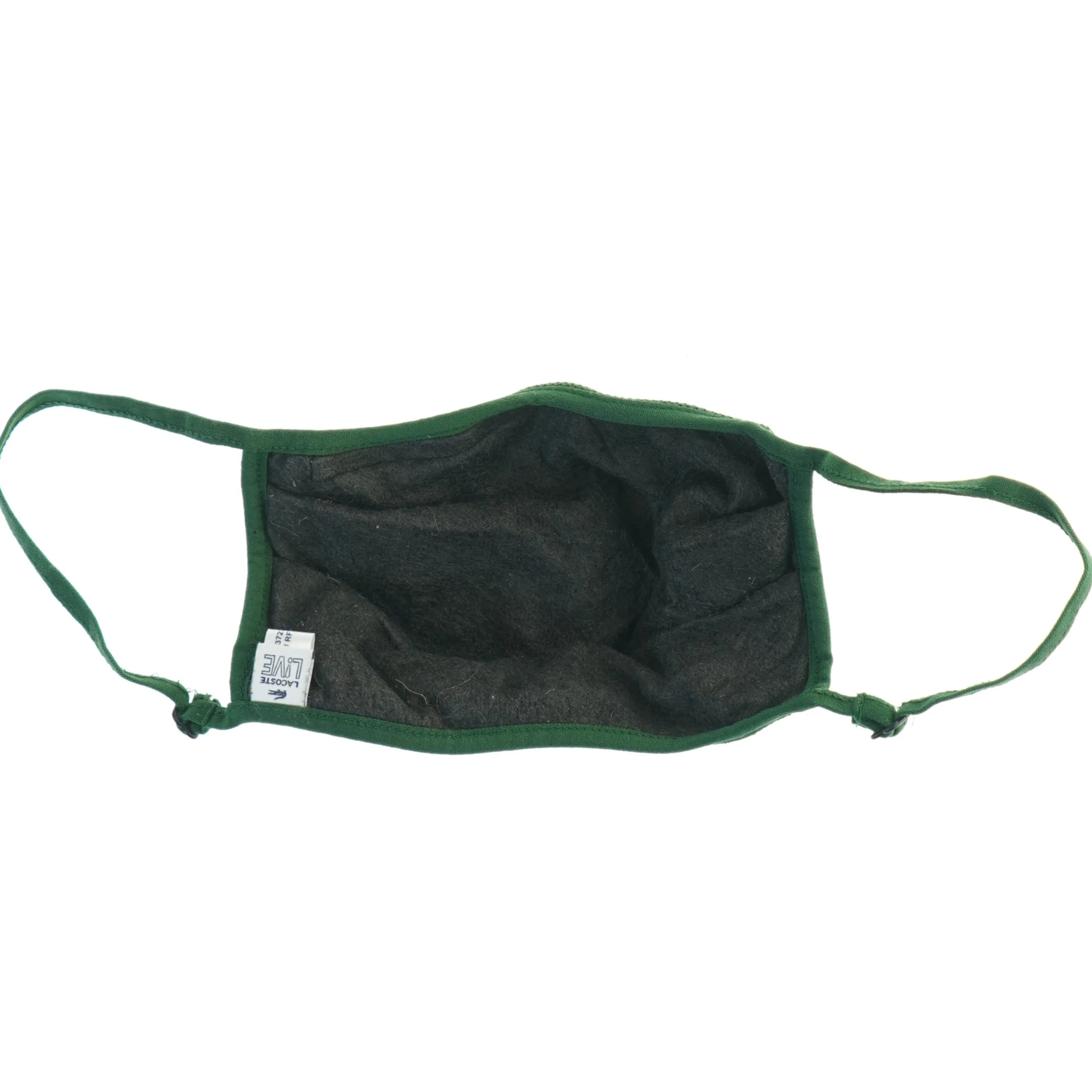 Lacoste mundbind, grøn(str. 15x15 cm)