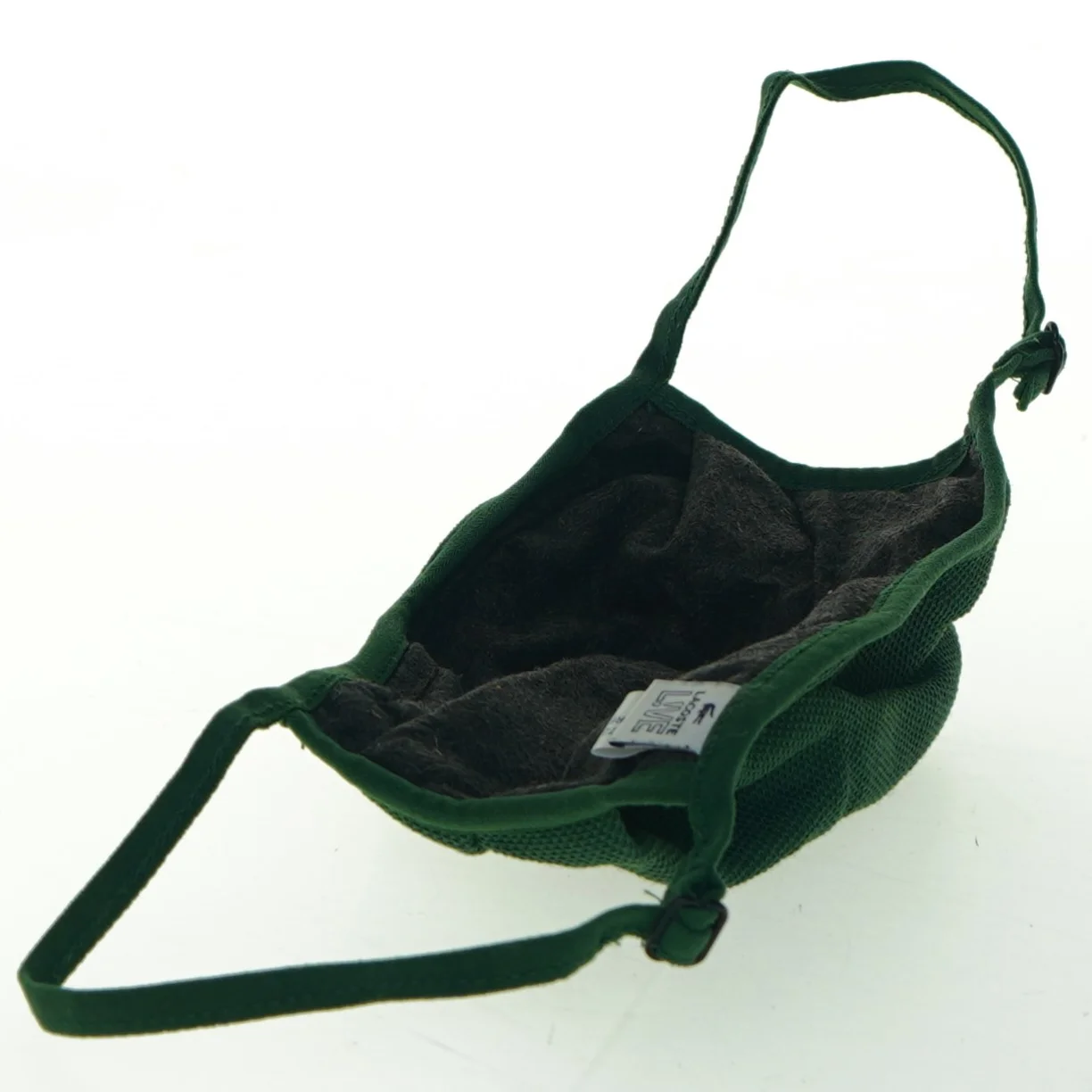 Lacoste mundbind, grøn(str. 15x15 cm)