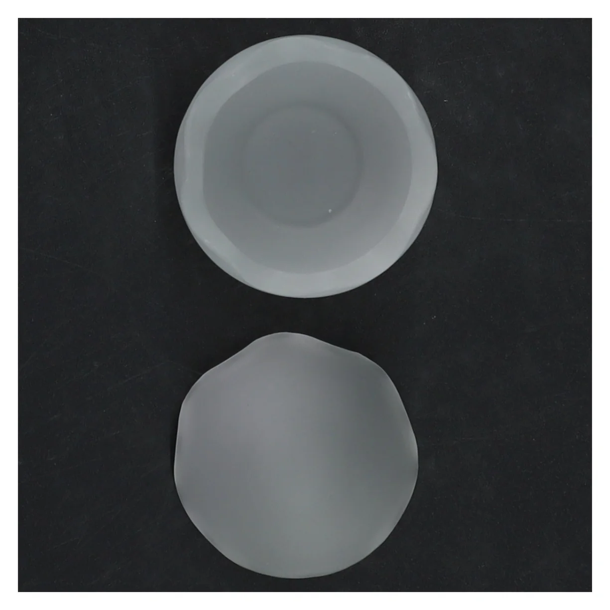 Dekorativt glas æg (str. 9x5 cm)