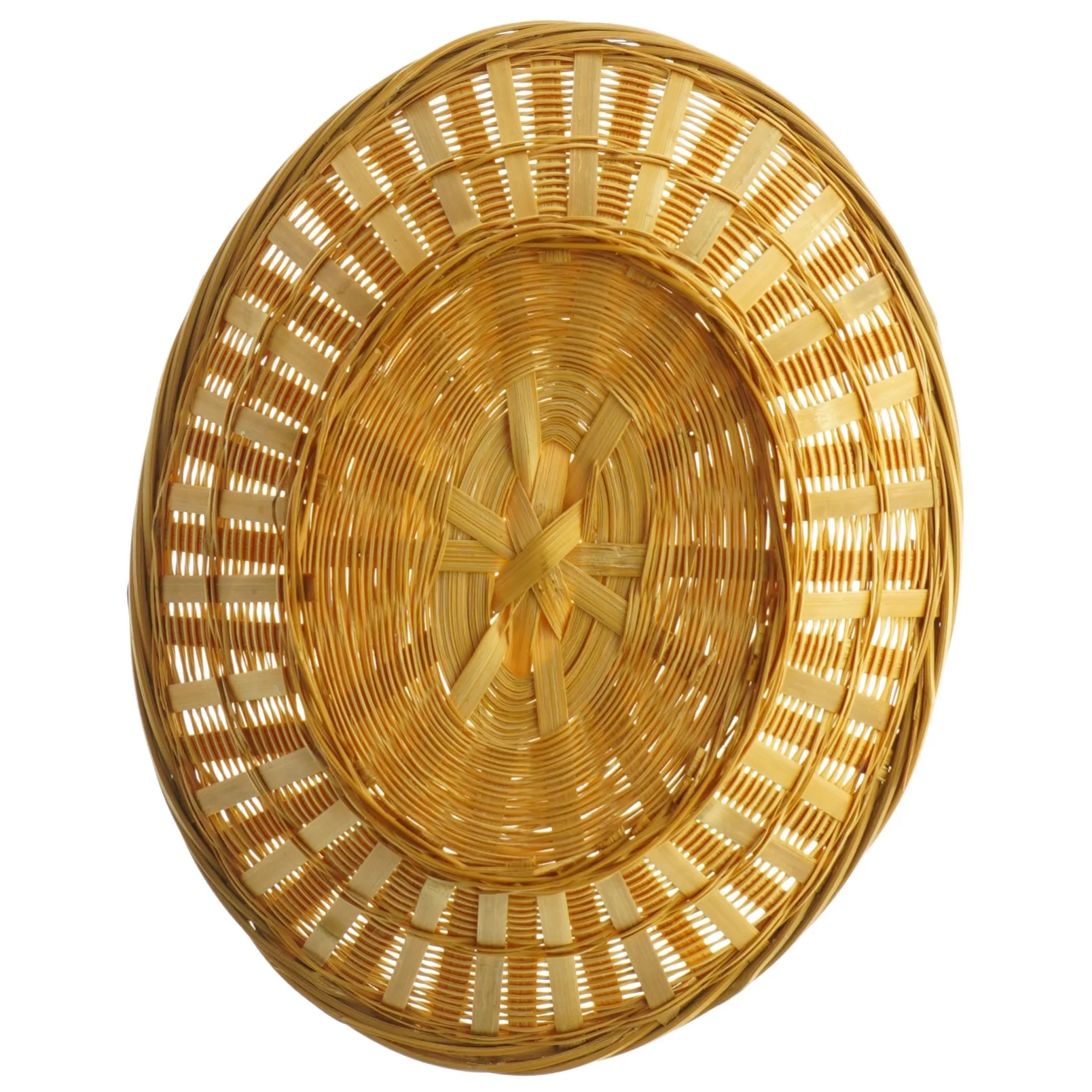 Flettet brødkurv (str. 23 x 17 cm)