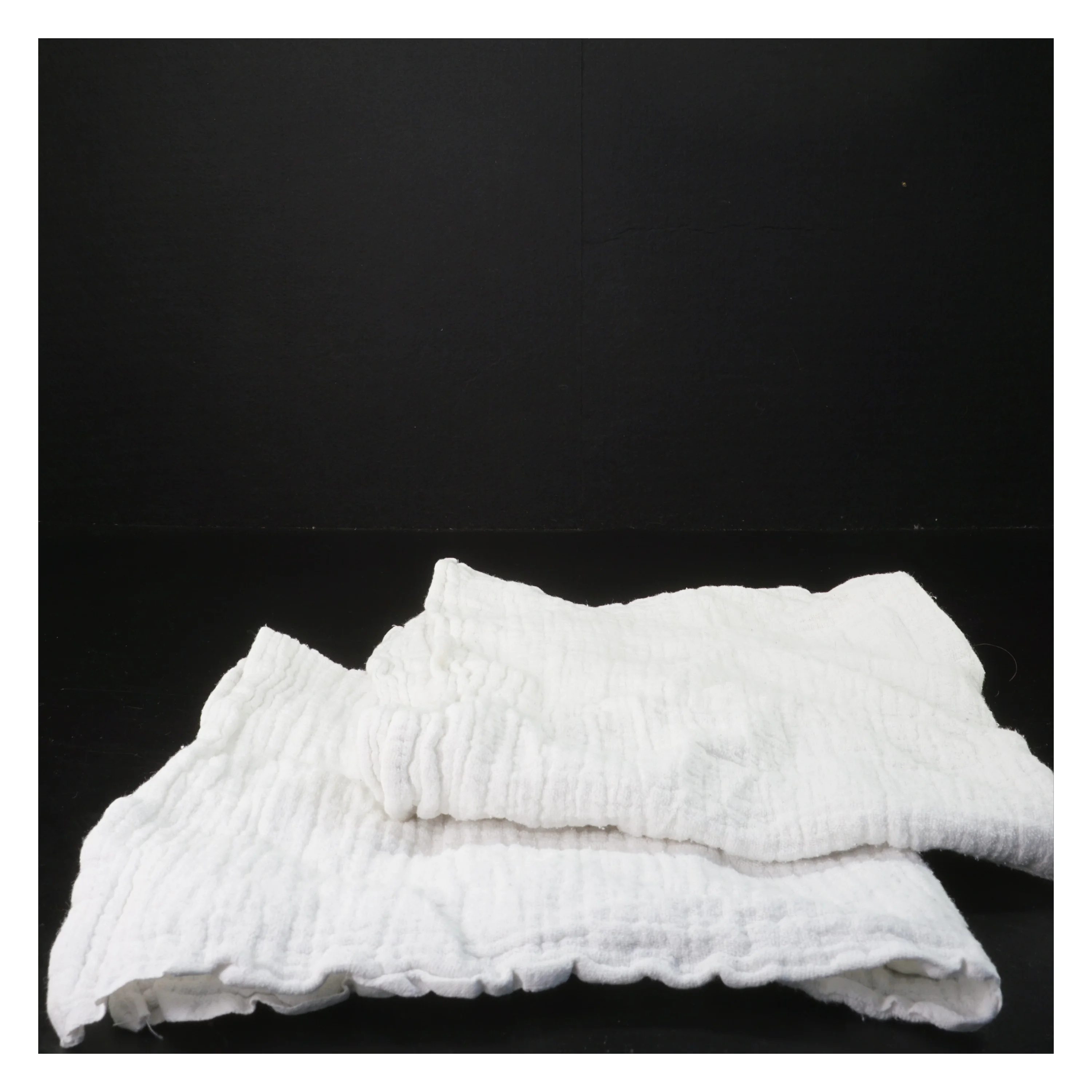 Stofbleer i hvid (str. 2 styk, 50x60 cm)