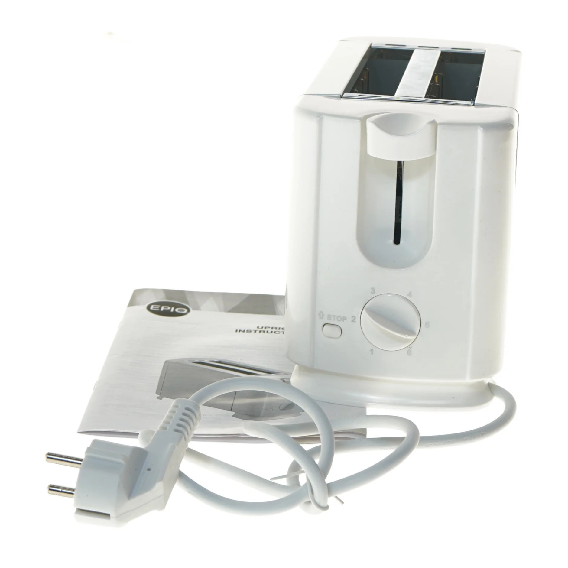 Toaster til 2 skiver fra EPIC (str. 16x24 cm)