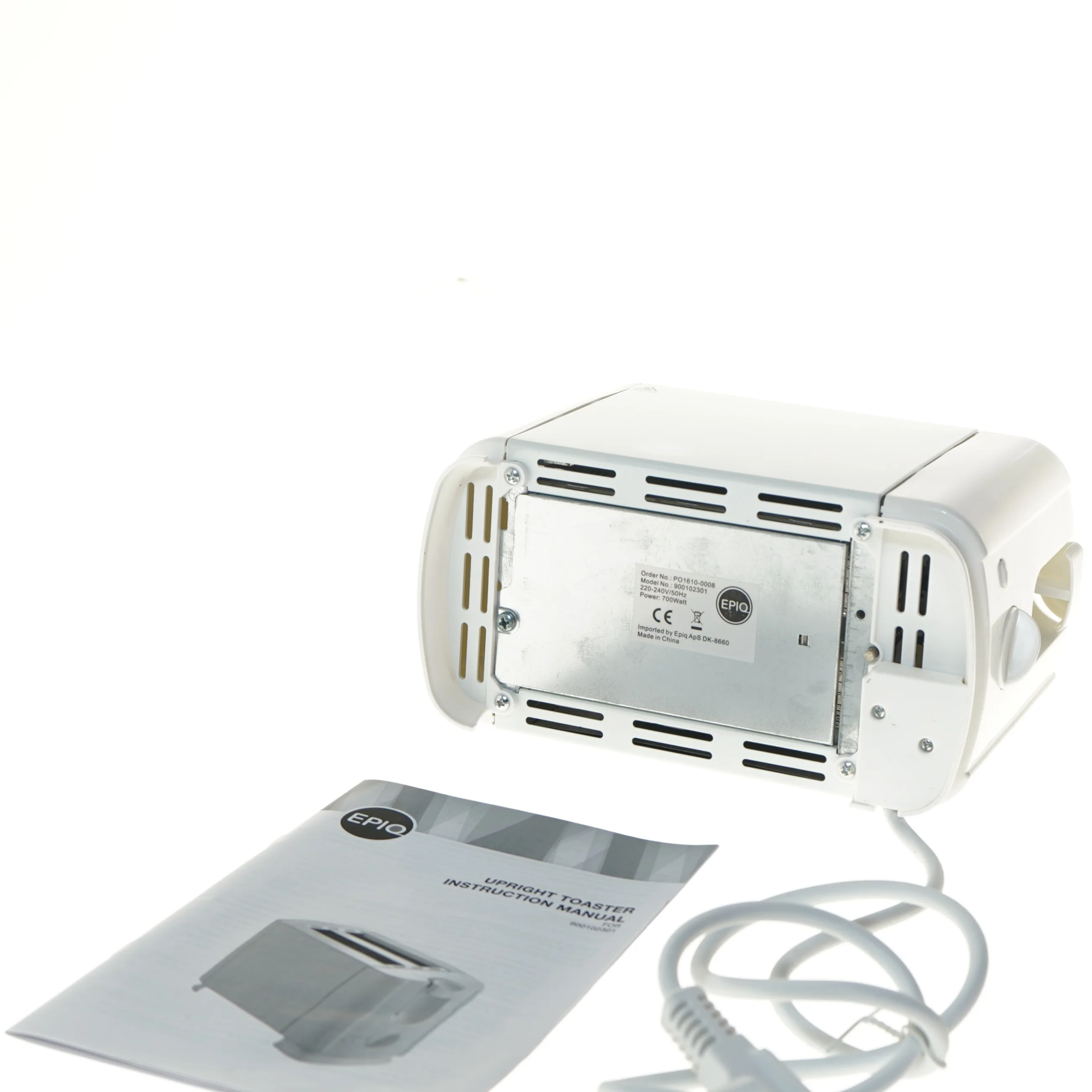 Toaster til 2 skiver fra EPIC (str. 16x24 cm)