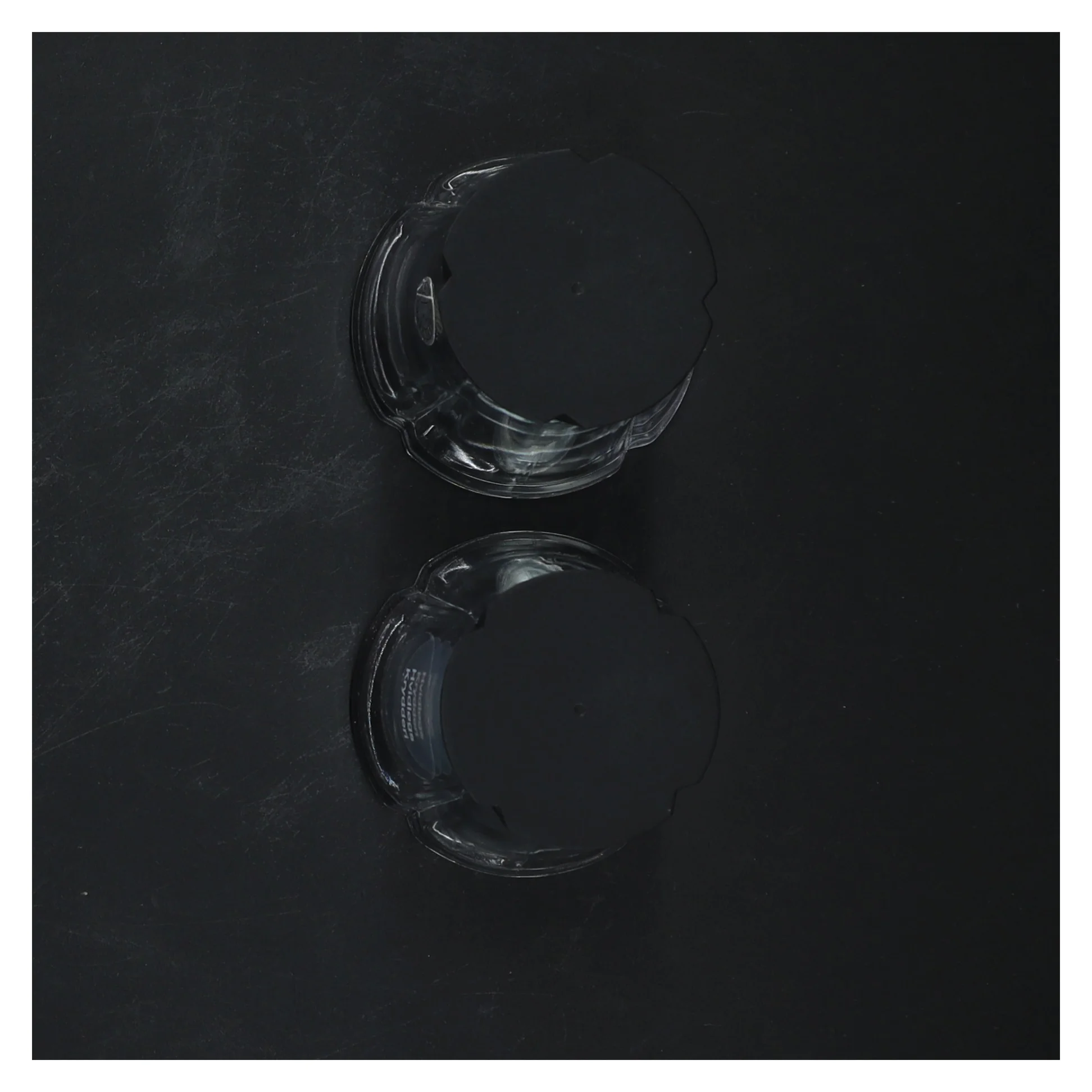 Krydderiglas med låg (str. 2 styk, 9 cm)