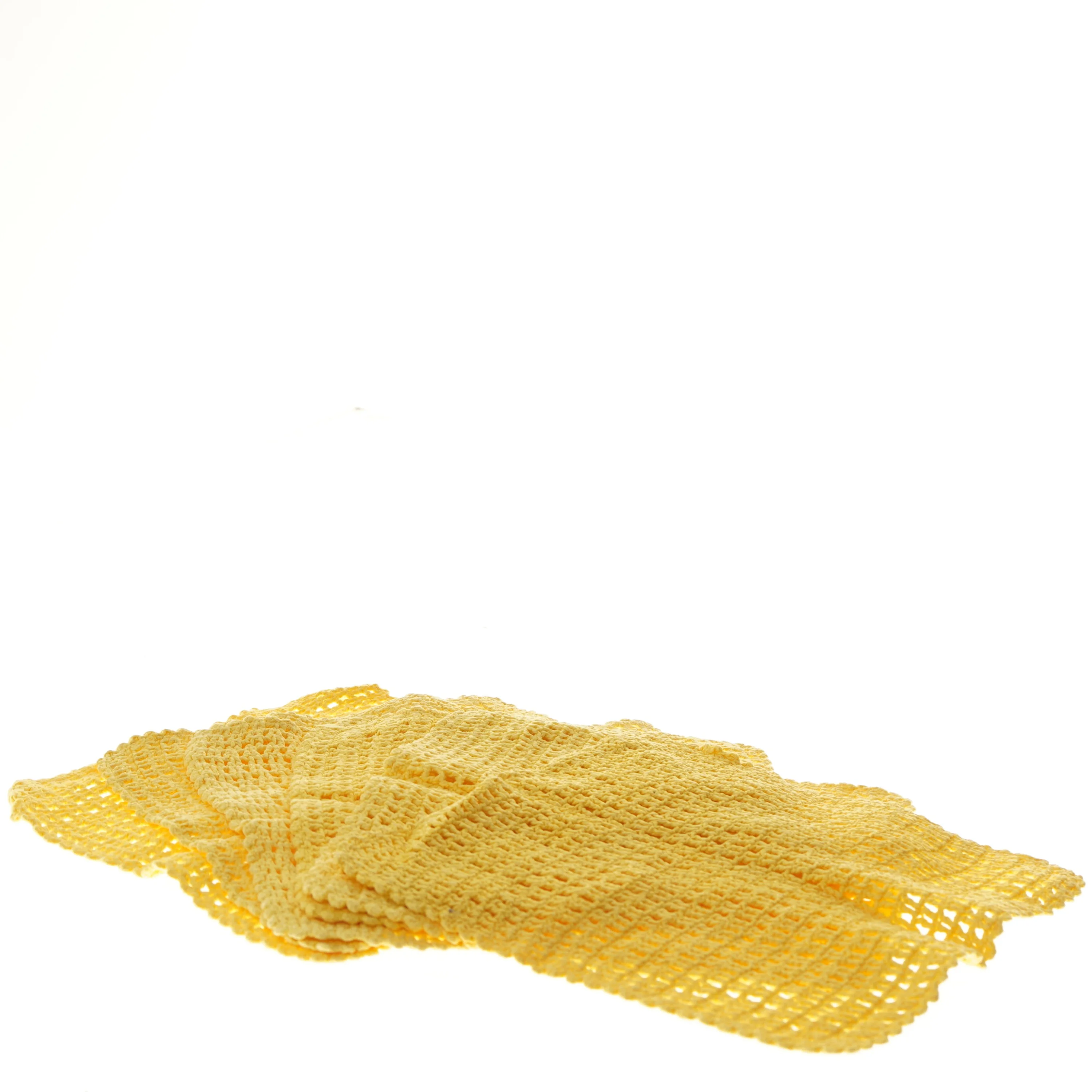 Gule rengøringsklude (str. 6 styk, ca. 25x23 cm)