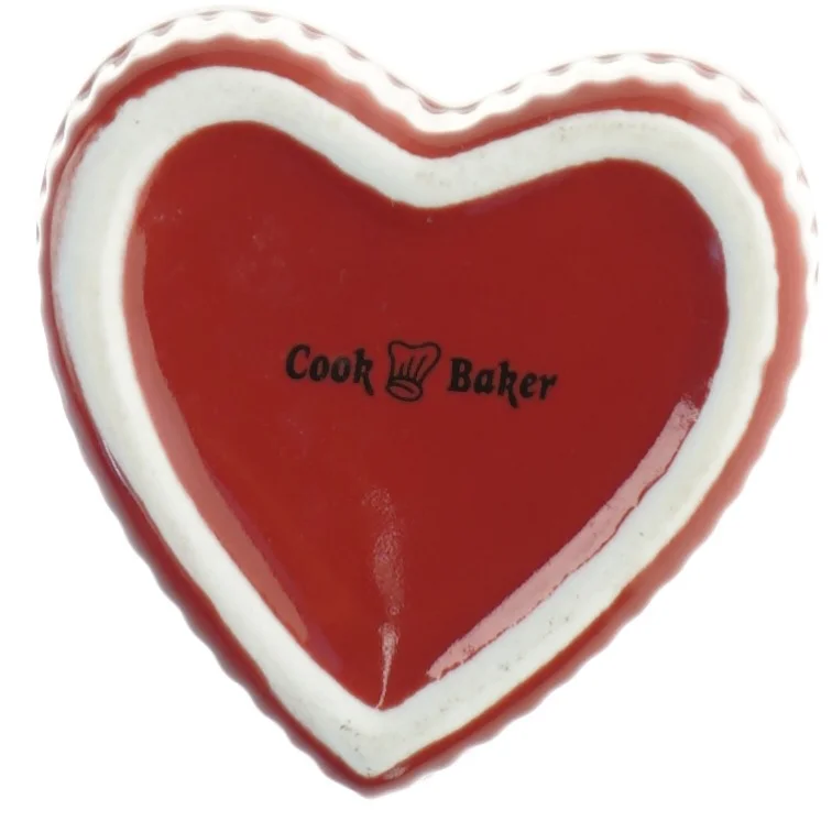 Hjerteformet skål fra Cook & Baker (str. 9. x 9 cm)