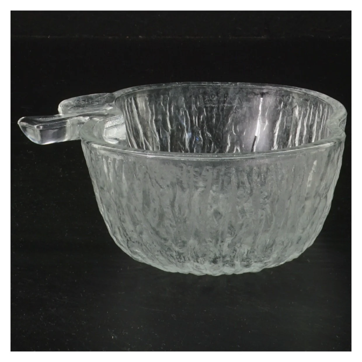 Glasfad formet som æble (str. 13 cm)