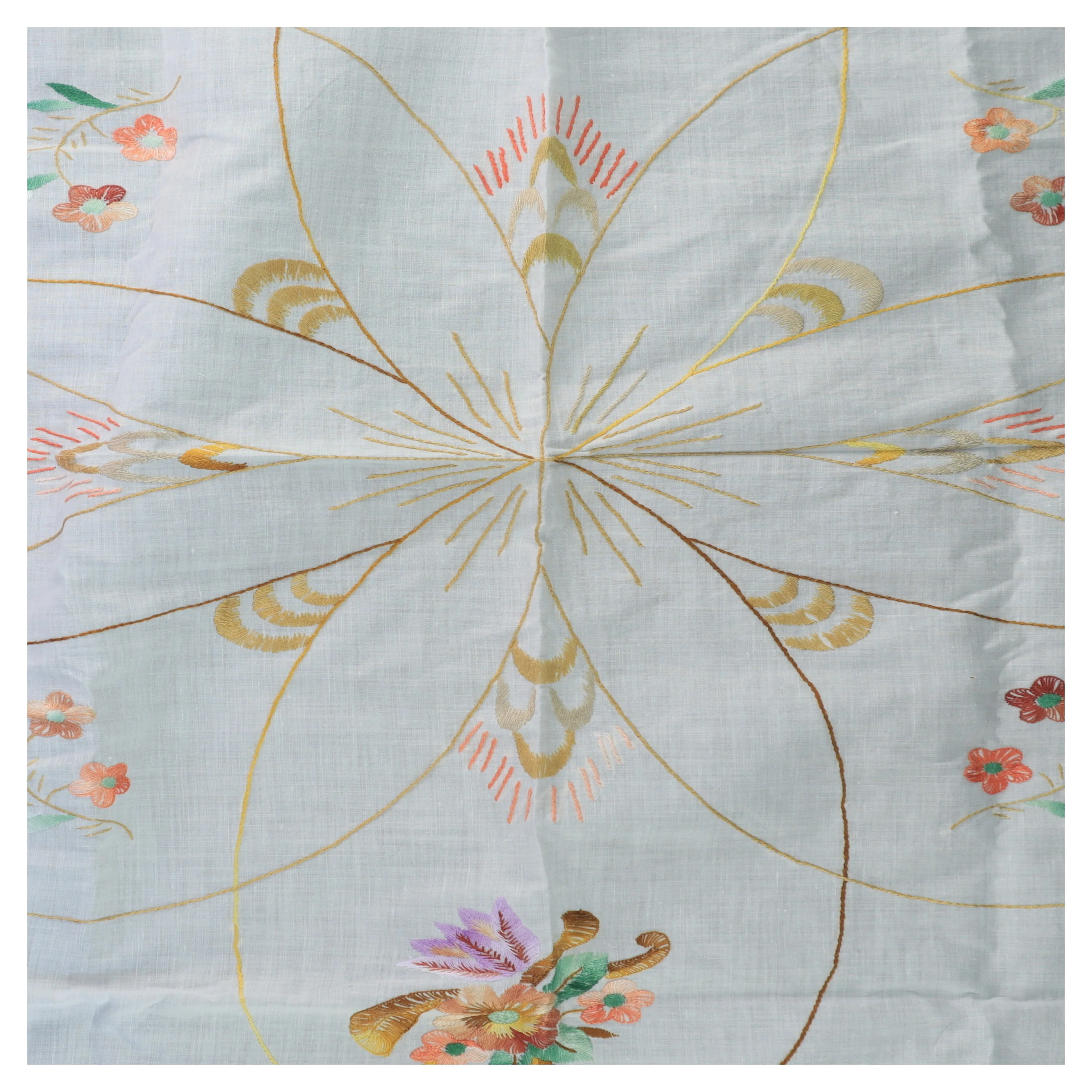 broderet dug 90x90 cm (str. 90x90 cm)