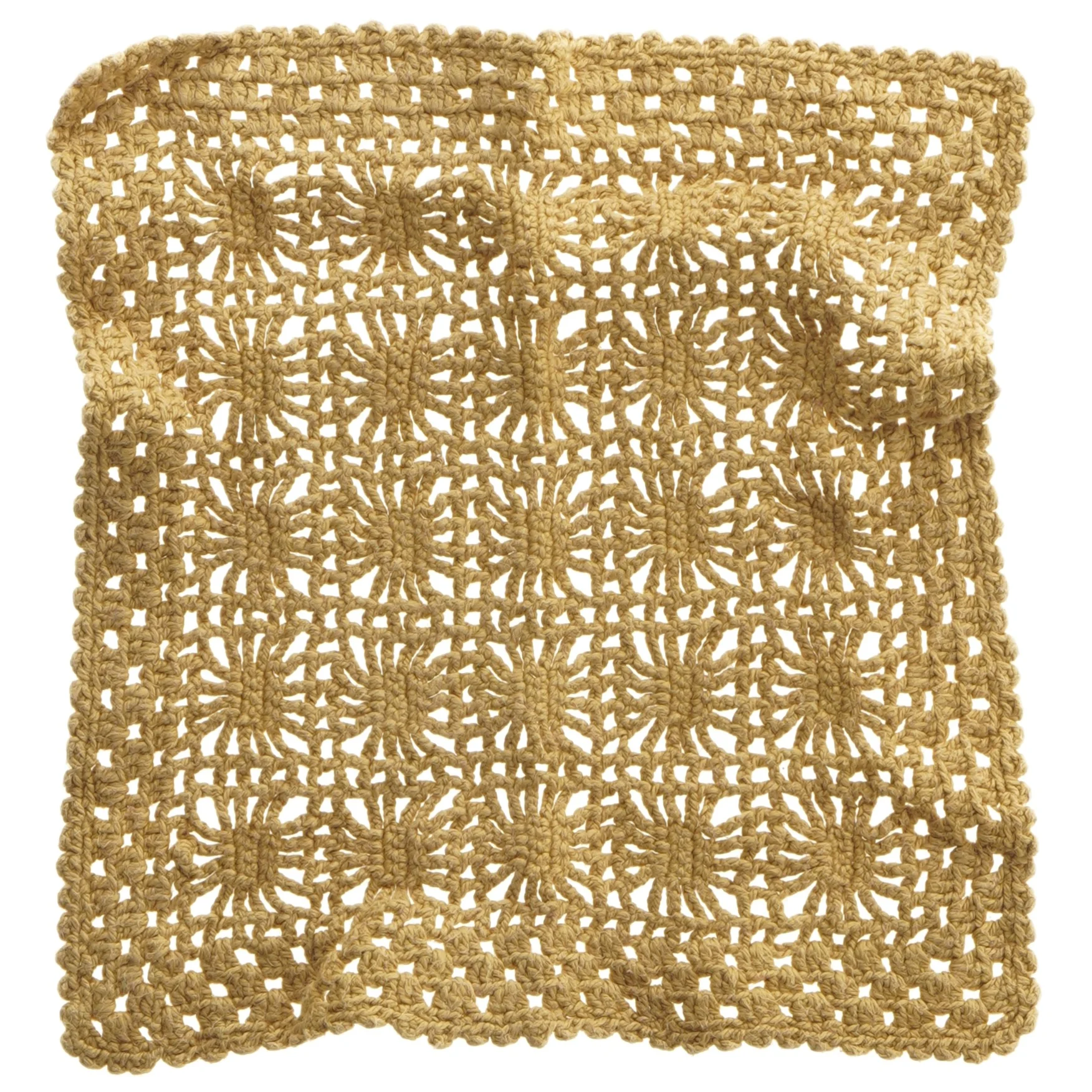 Strikket klude (str. 22x23 cm)