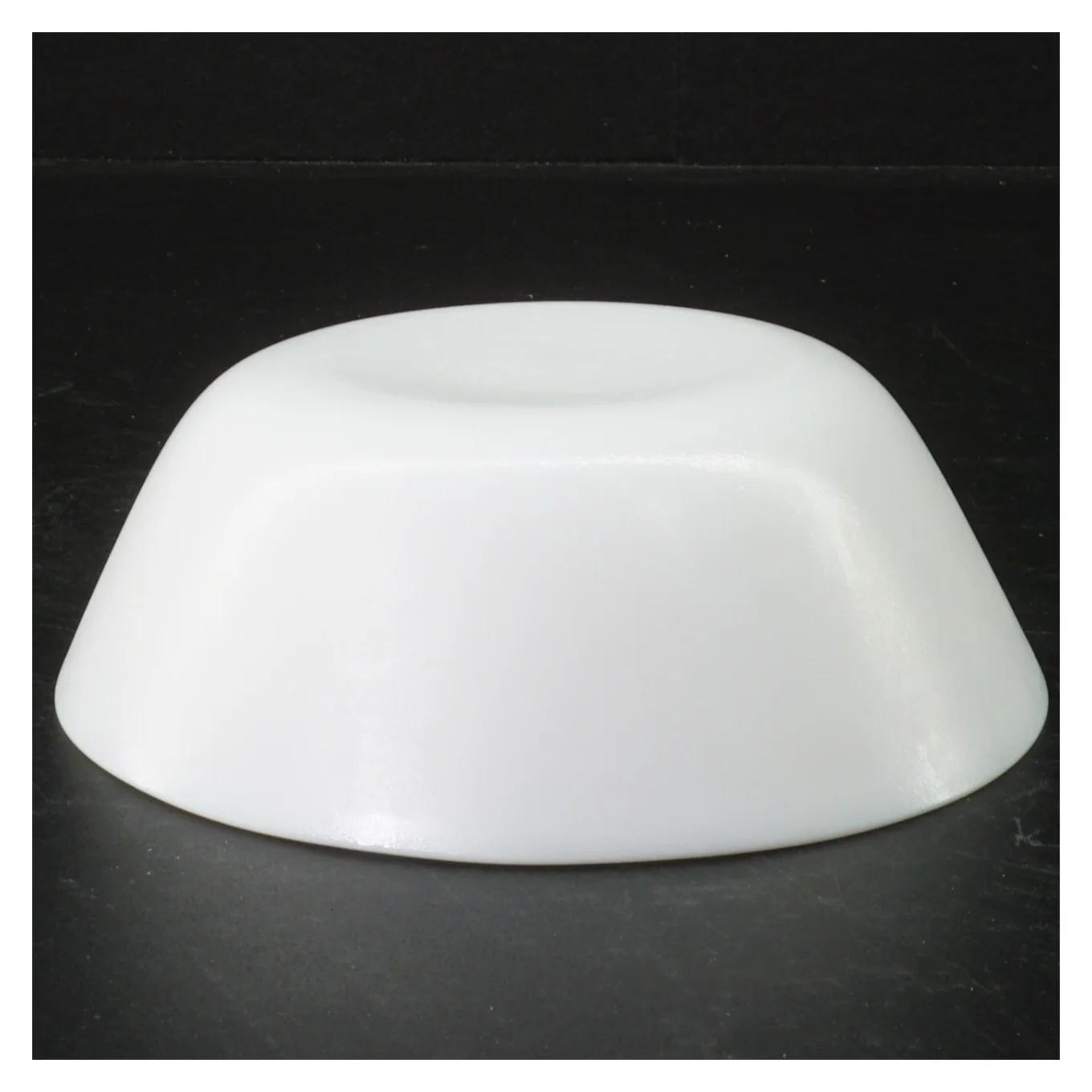 Hvide keramiktallerkener (5 stk) (str. 15 cm)