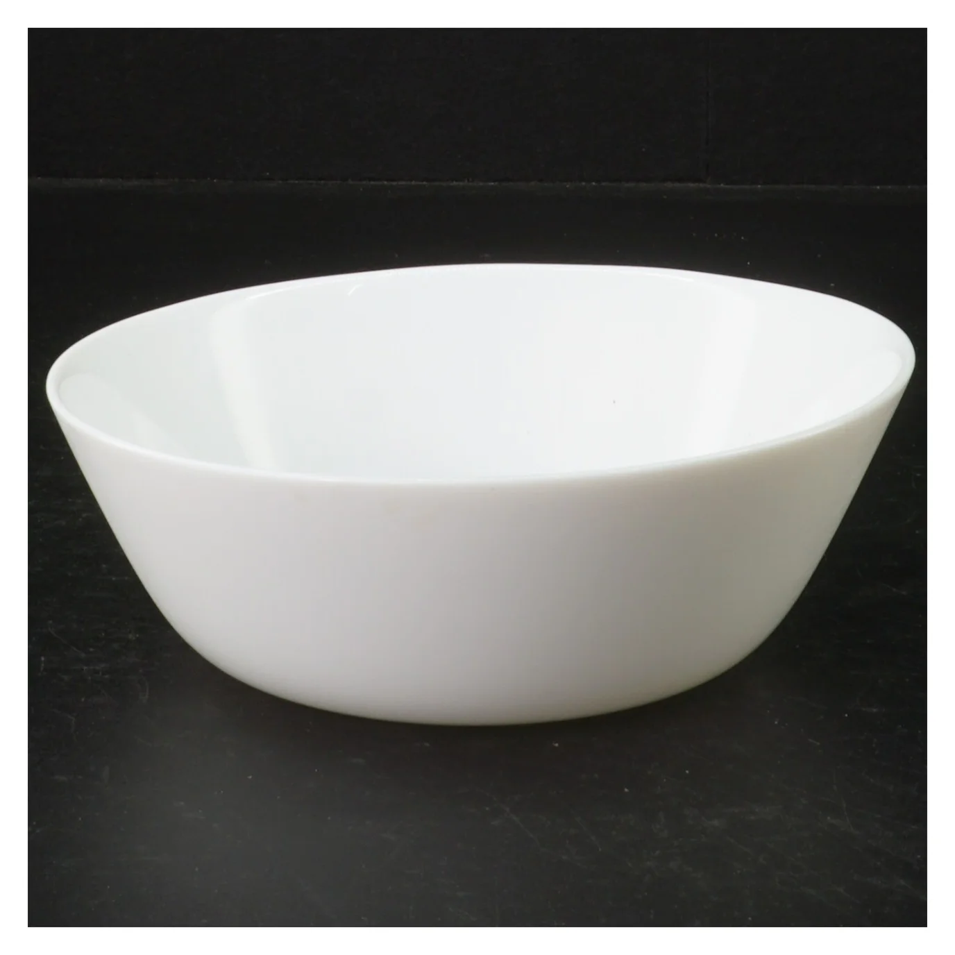 Hvide keramiktallerkener (5 stk) (str. 15 cm)