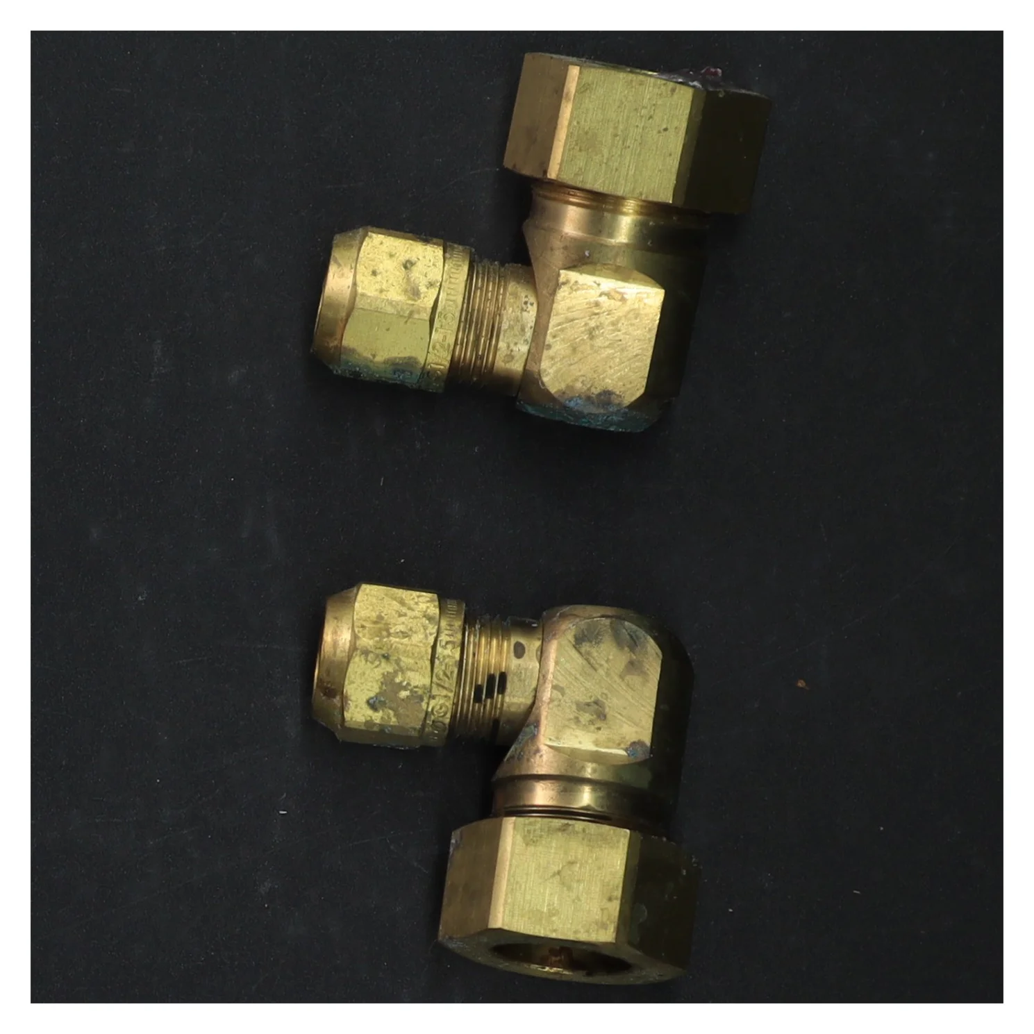 Messing albuefittings