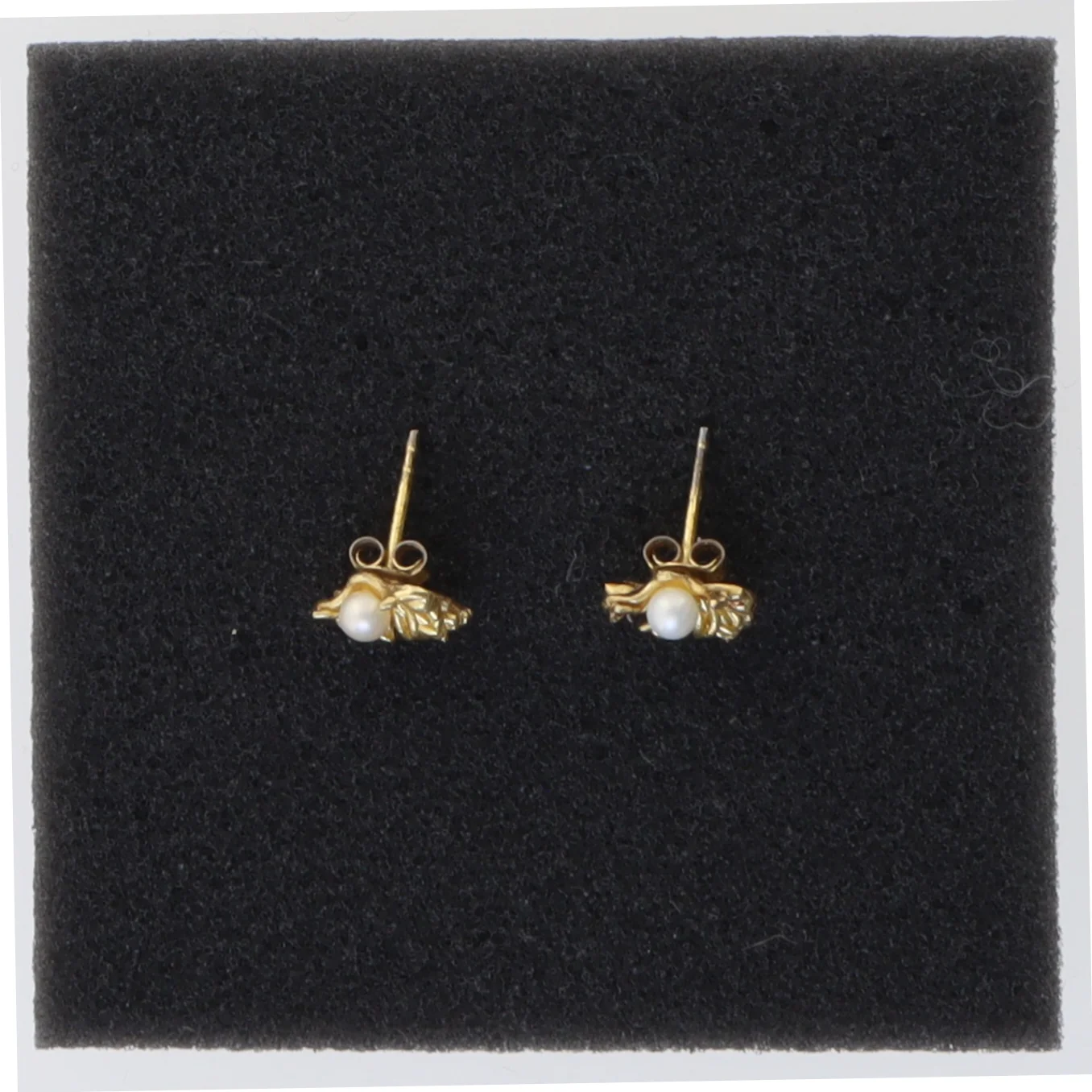 Flora Danica halskæde og øreringe fra Flora Danica (str. 45 cm 1 cm)