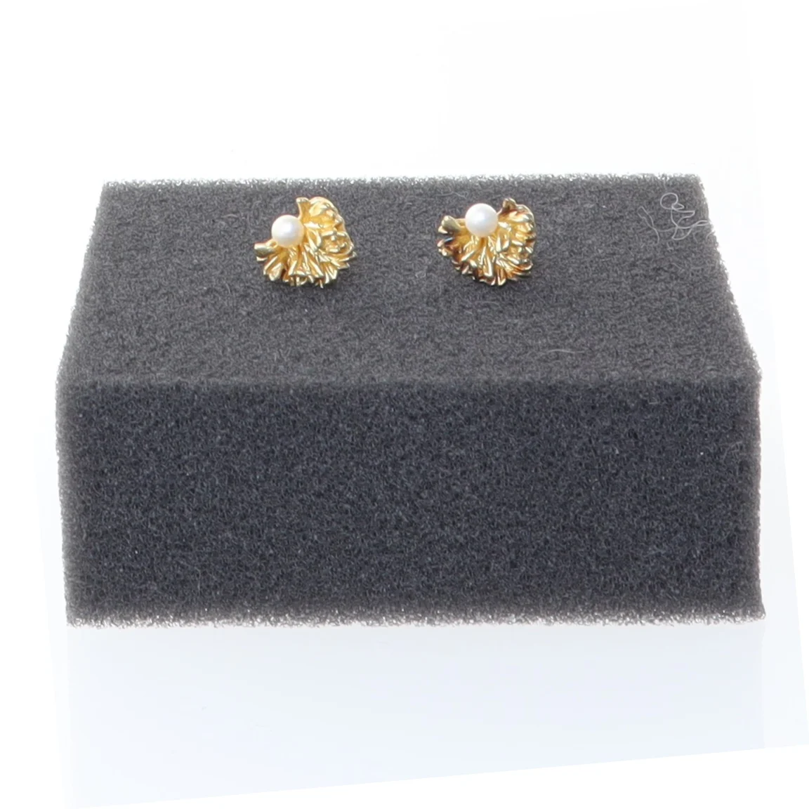 Flora Danica halskæde og øreringe fra Flora Danica (str. 45 cm 1 cm)