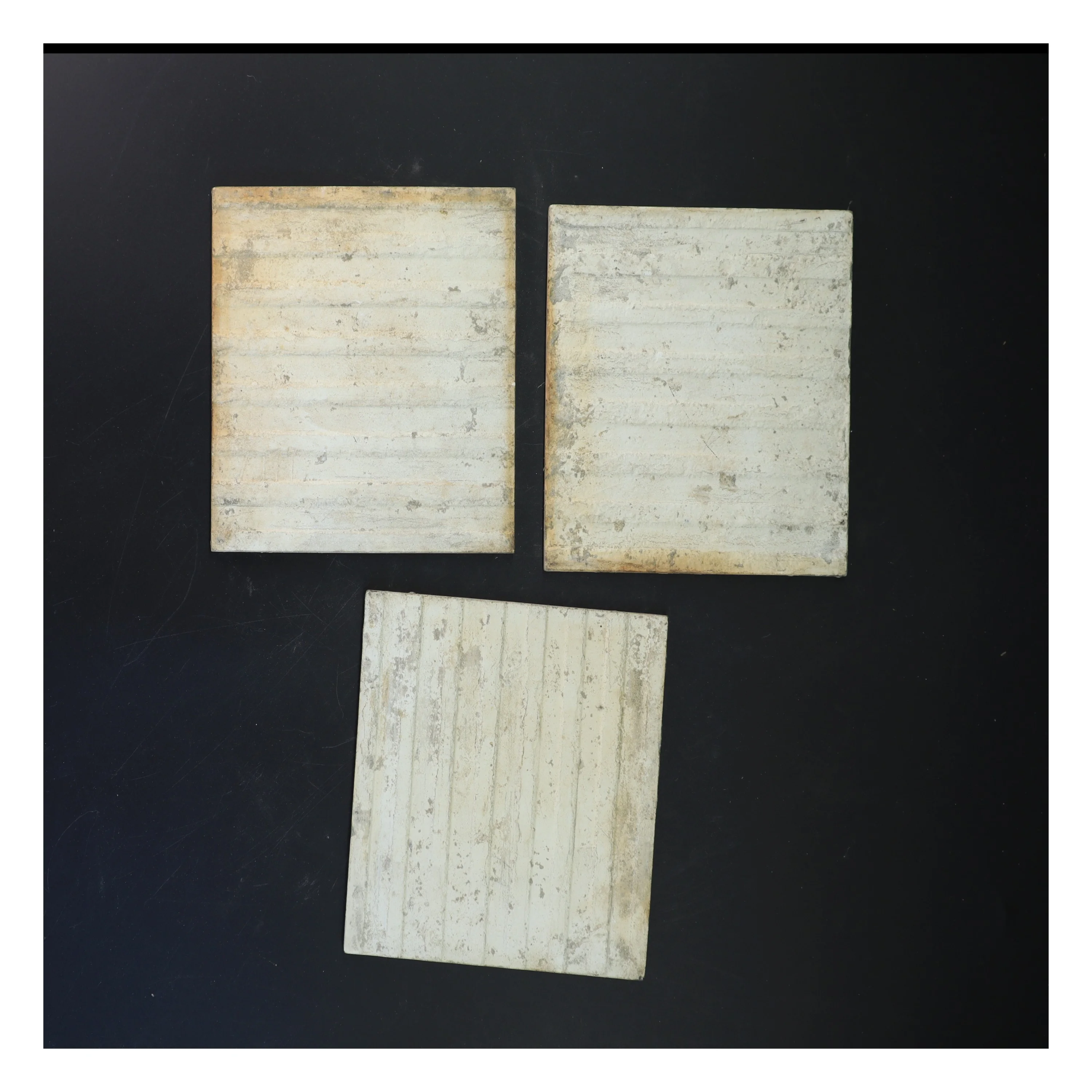 Dekorative kakler (str. 15,5 cm. x, 15,5 cm. 3 styk)