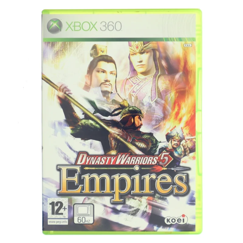 Dynasty Warriors 5: Empires, Xbox 360 spil fra KOEI