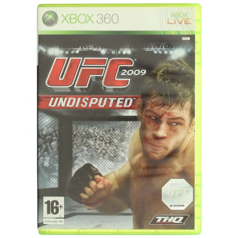 UFC 2009 Undisputed Xbox 360 spil fra THQ