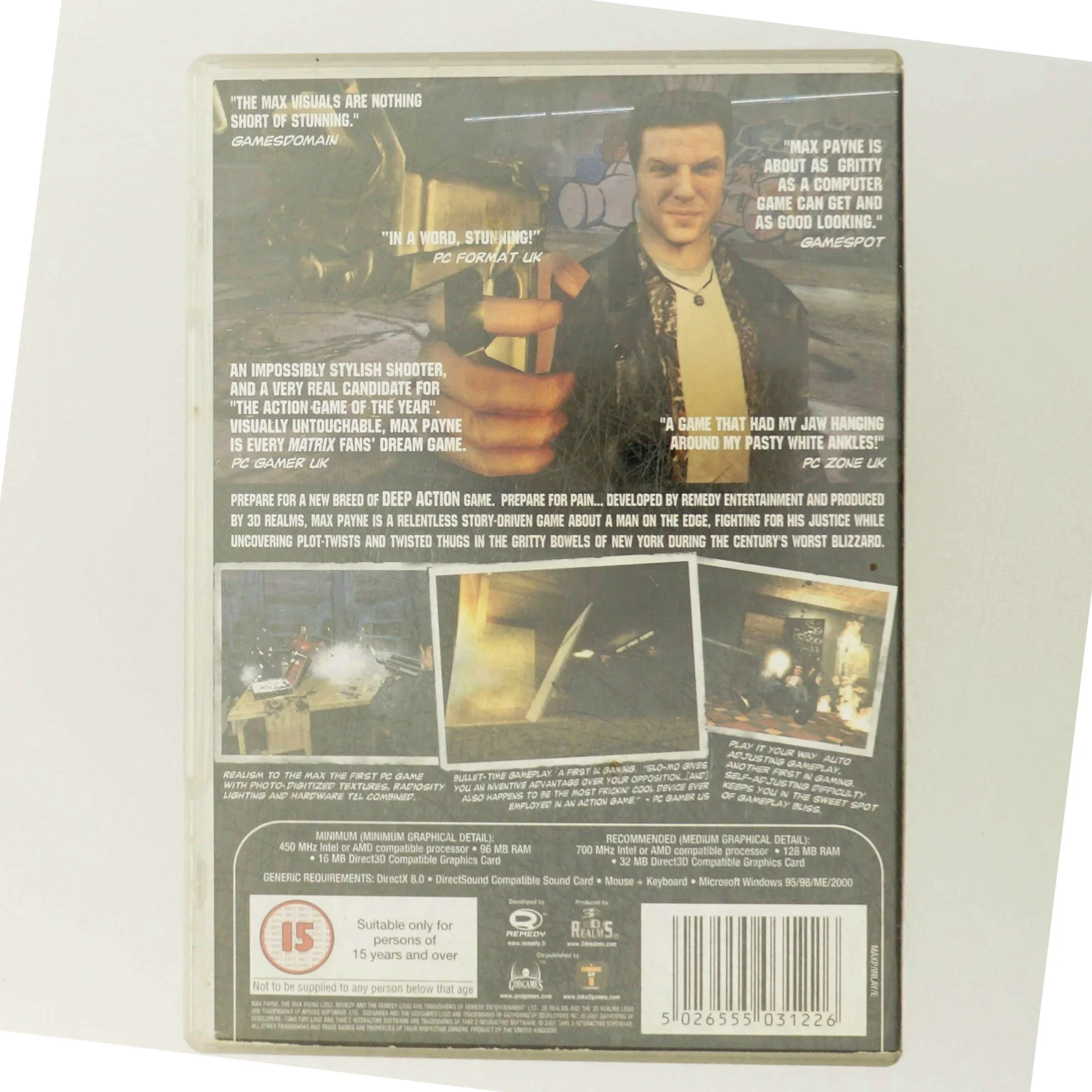 Max Payne PC spil fra Remedy Entertainment