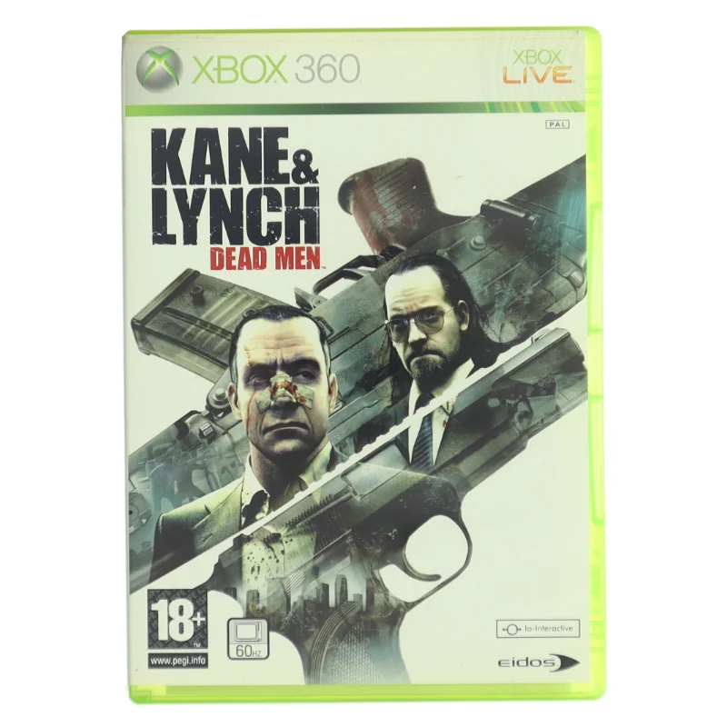 Kane & Lynch: Dead Men Xbox 360 spil fra Eidos Interactive