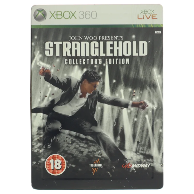 Stranglehold Xbox 360 spil fra Midway