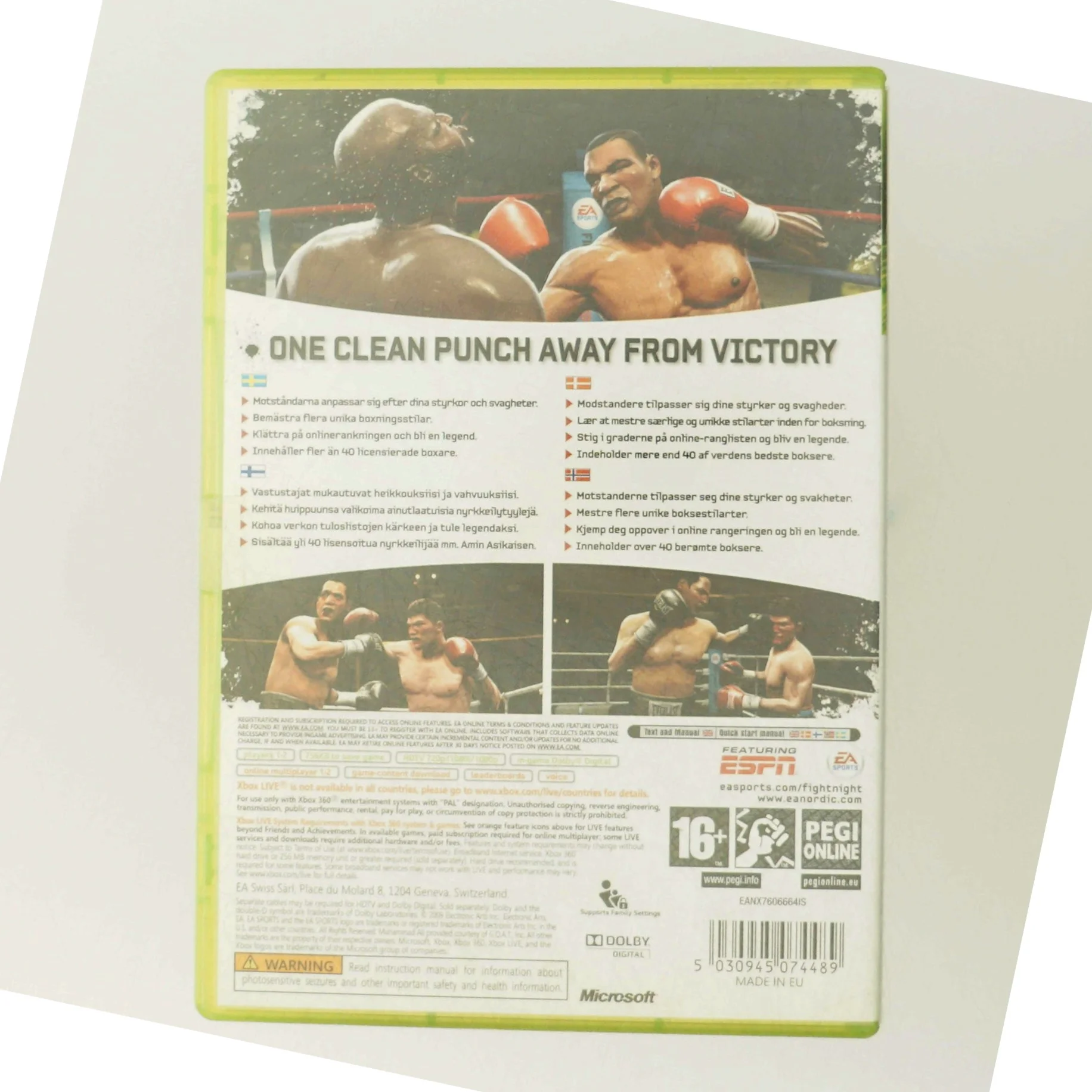 Fight Night Round 4, Xbox 360 fra EA Sports