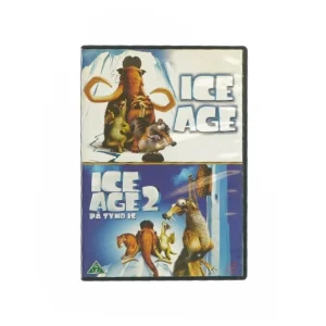 Ice age 1 og Ice age 2 - 2 film i 1 (DVD)
