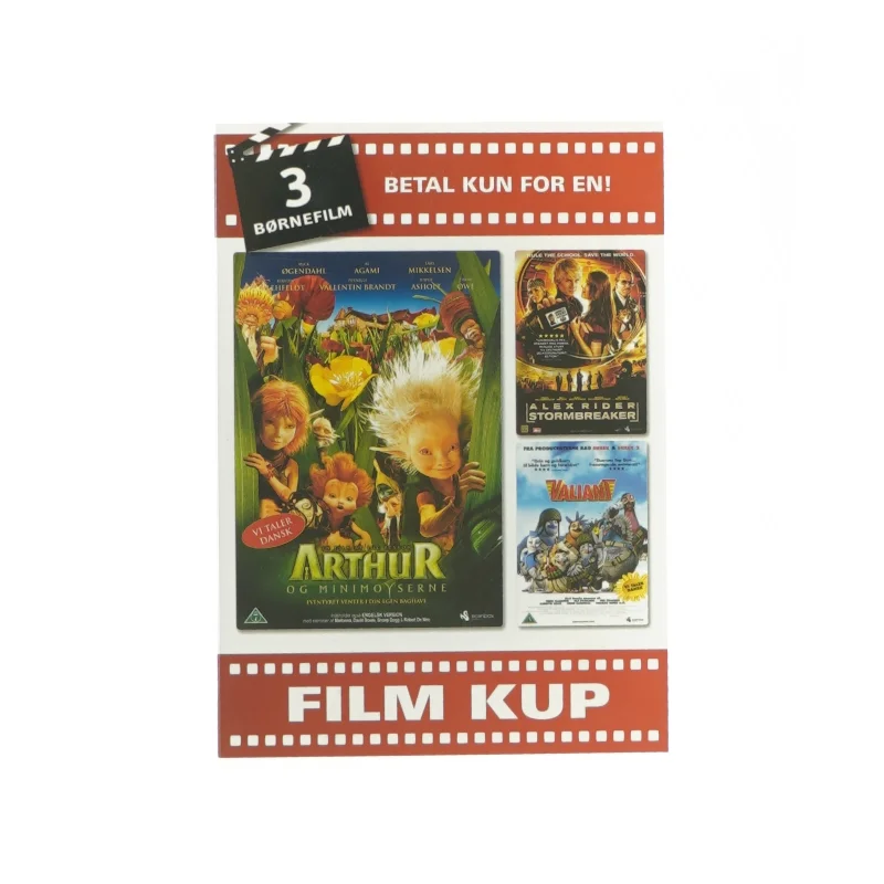 Arthur og minimoyserne (DVD)